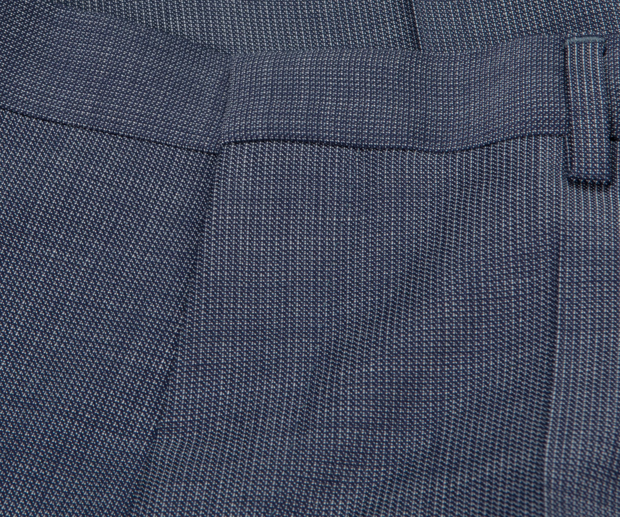 HUGO BOSS Genius5 Salt & Pepper Suit Navy - Image 5