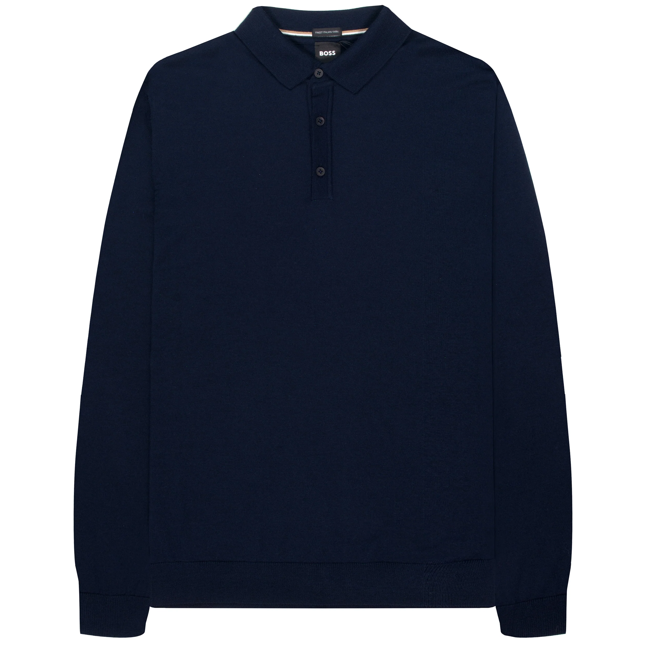 BOSS H-Peaver Slim Fit Mercerised Polo Dark Navy