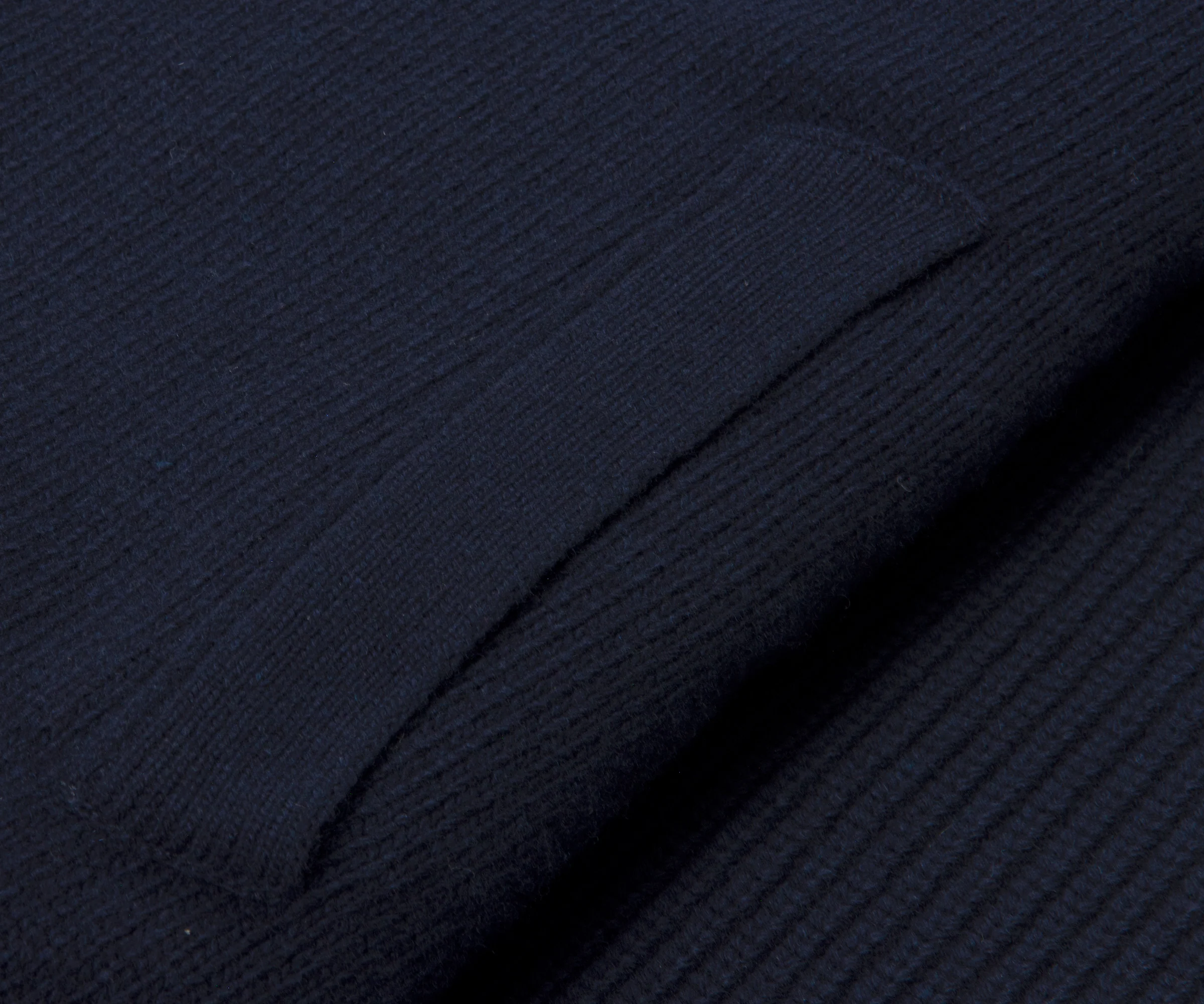 Moncler Back Quilted Zip Up Cardigan Navy - Image 2