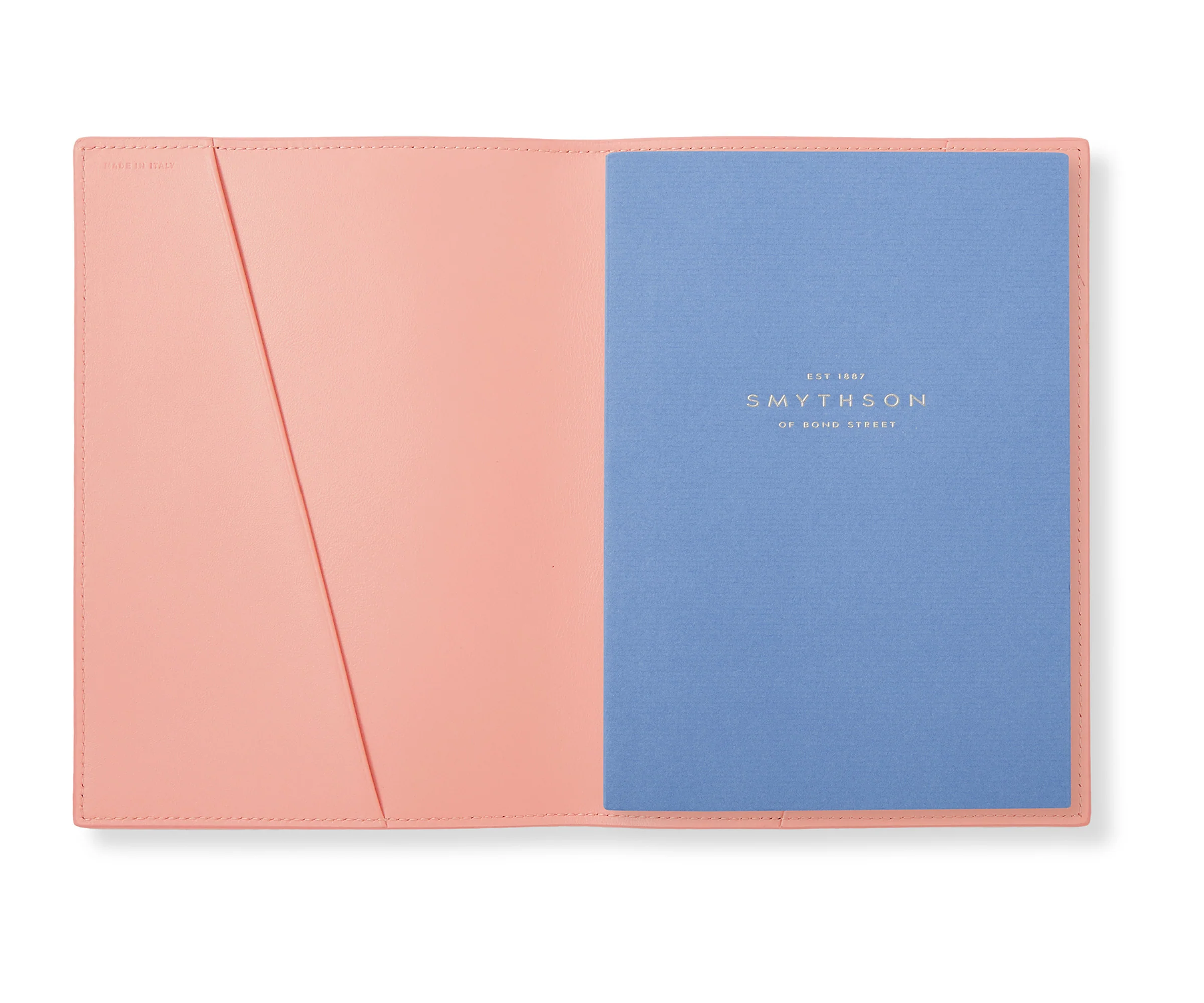 Smythson Evergreen Refillable Notebook Pink - Image 3