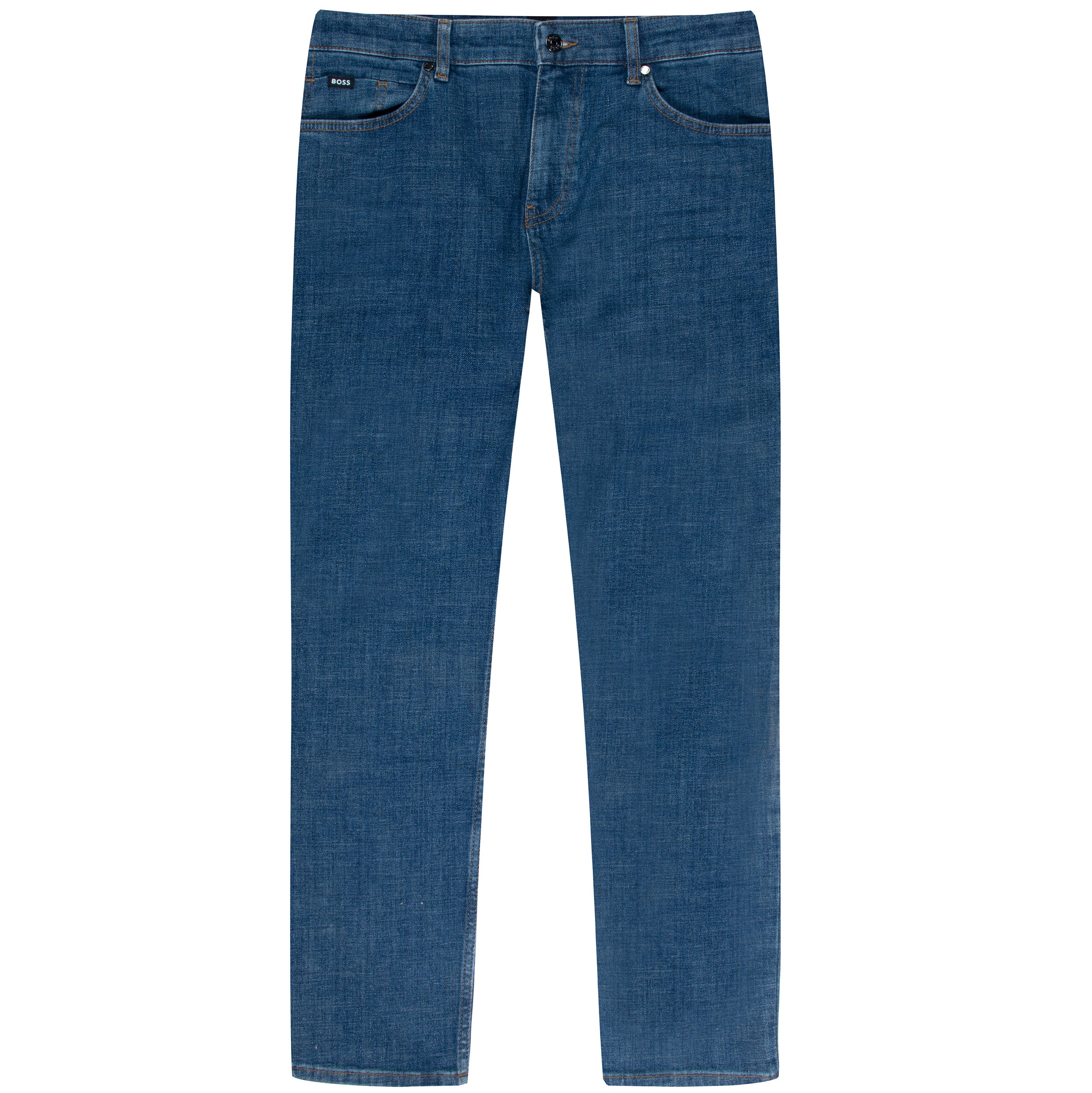 BOSS Maine Soft cotton Regular Jeans Light Blue