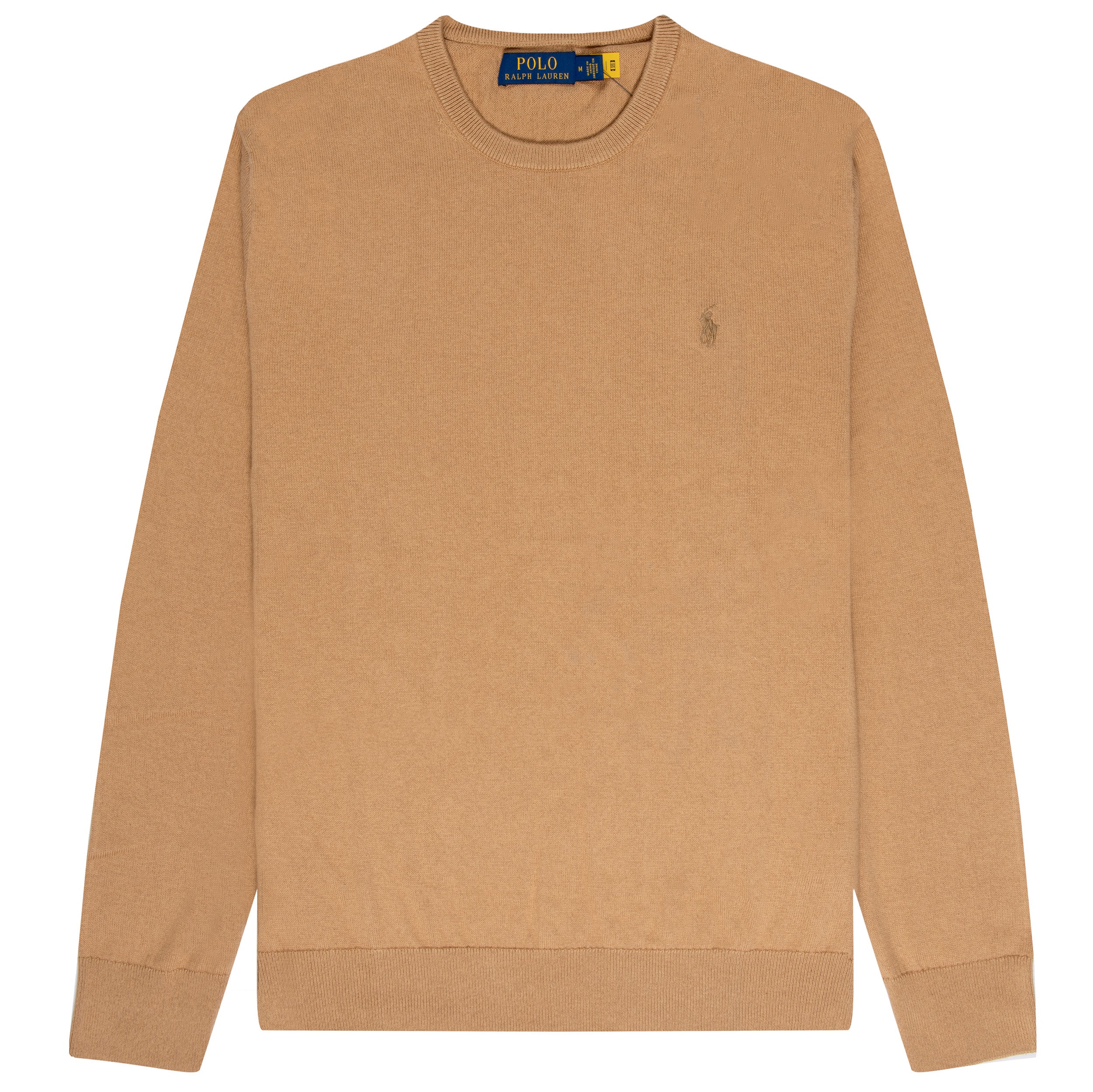 Ralph Lauren Classic Crewneck Sweater Beige