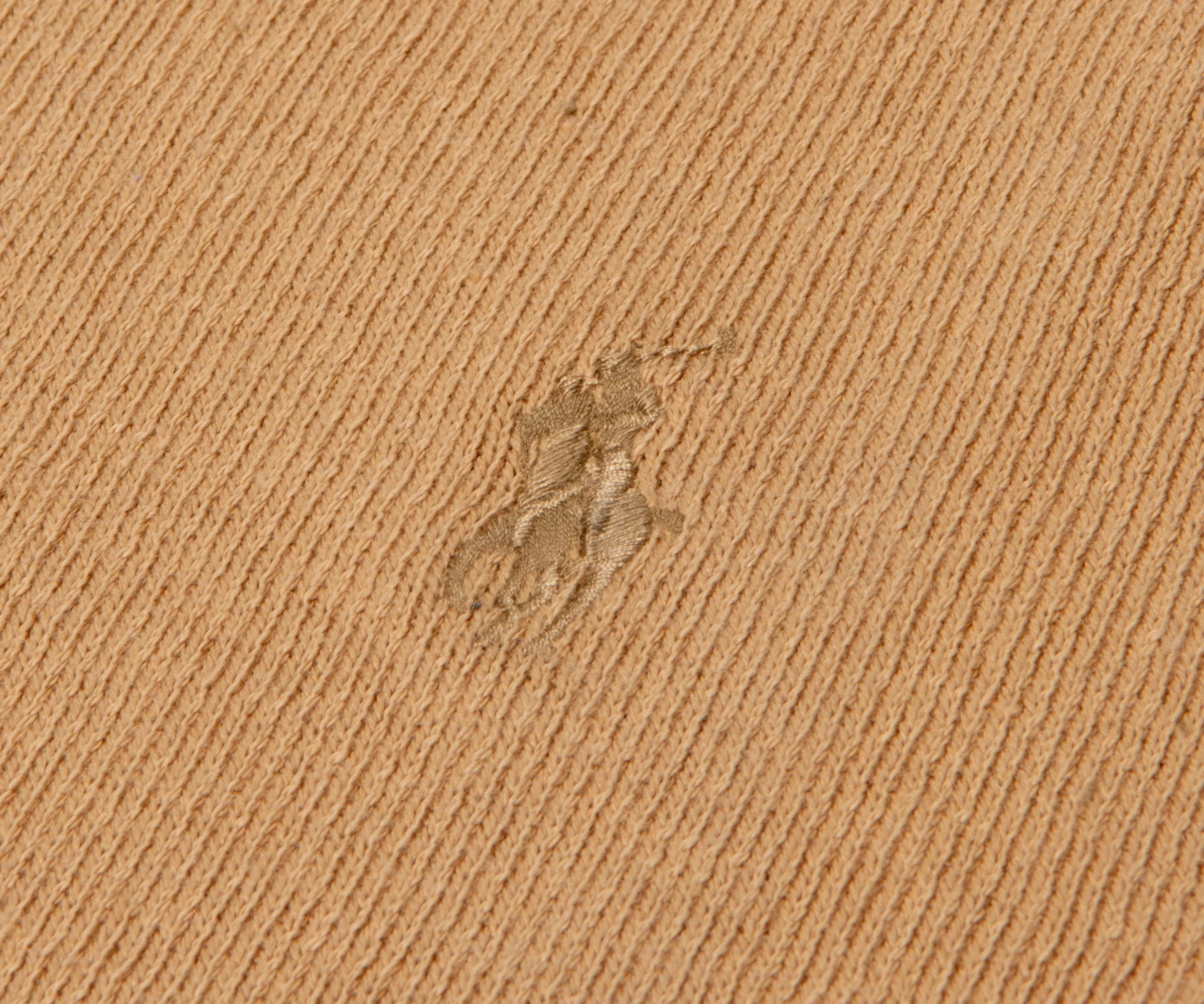 Ralph Lauren Classic Crewneck Sweater Beige - Image 3