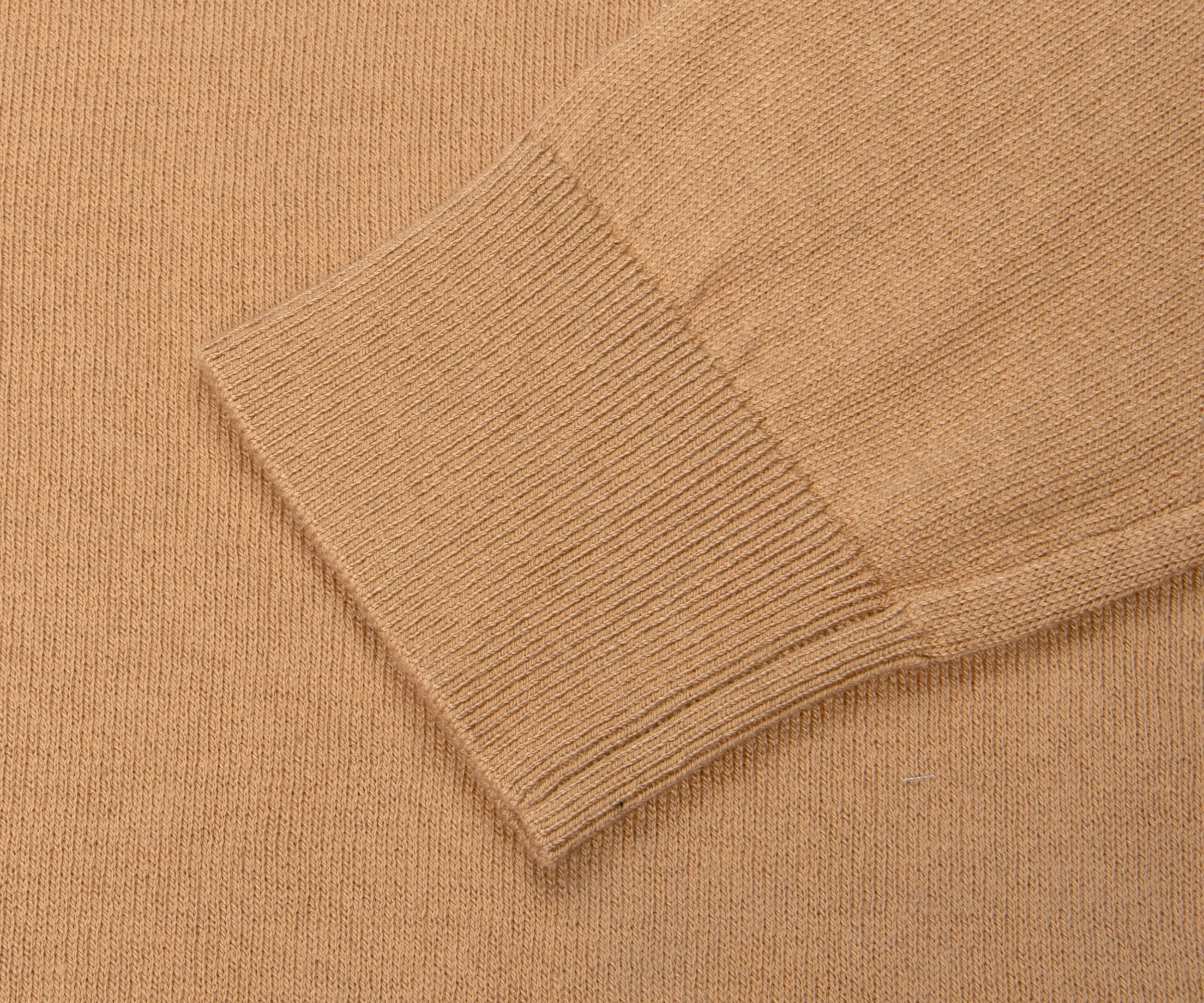 Ralph Lauren Classic Crewneck Sweater Beige - Image 4
