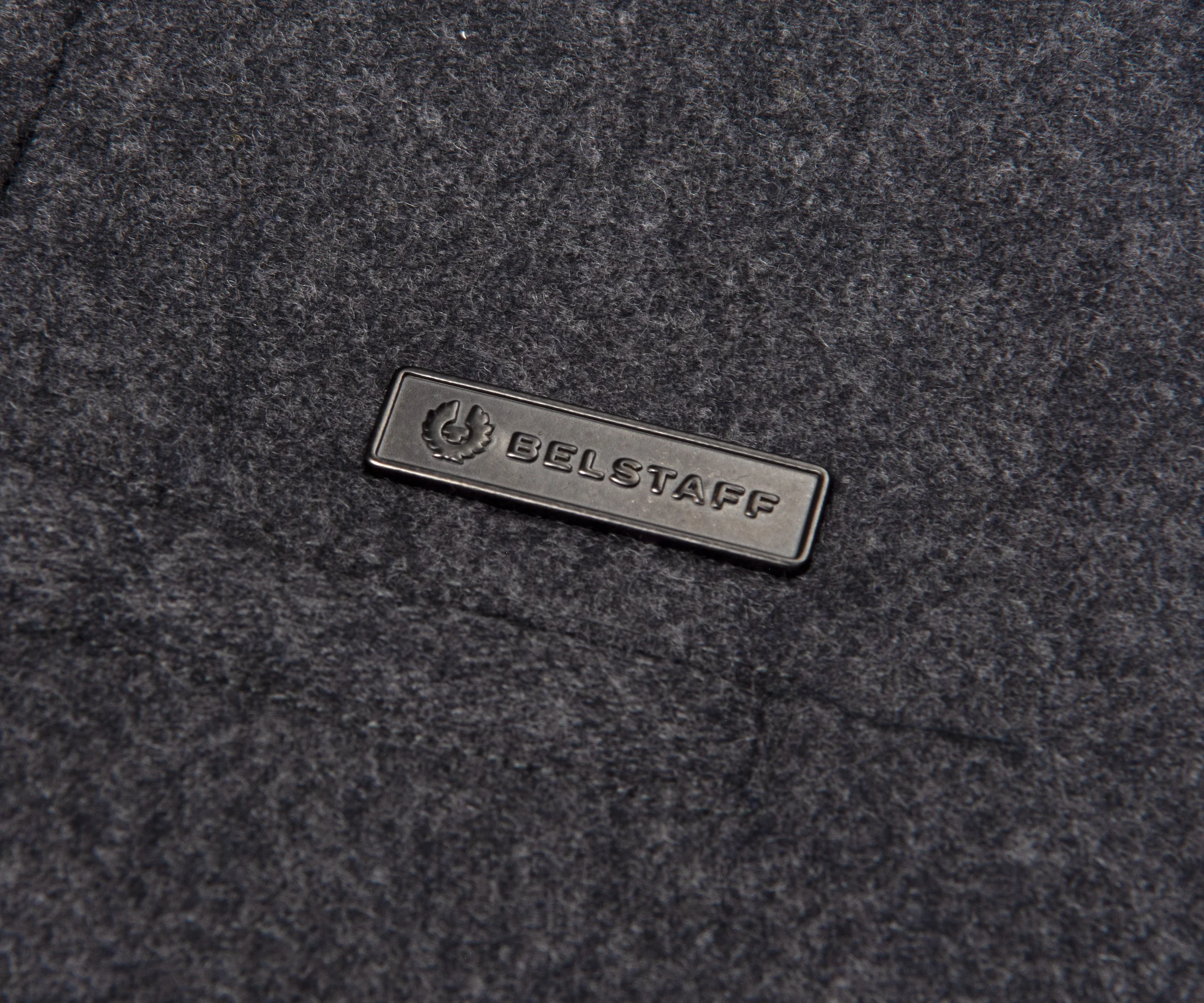 Belstaff  Flannel Cargo Trousers Charcoal Heather - Image 3