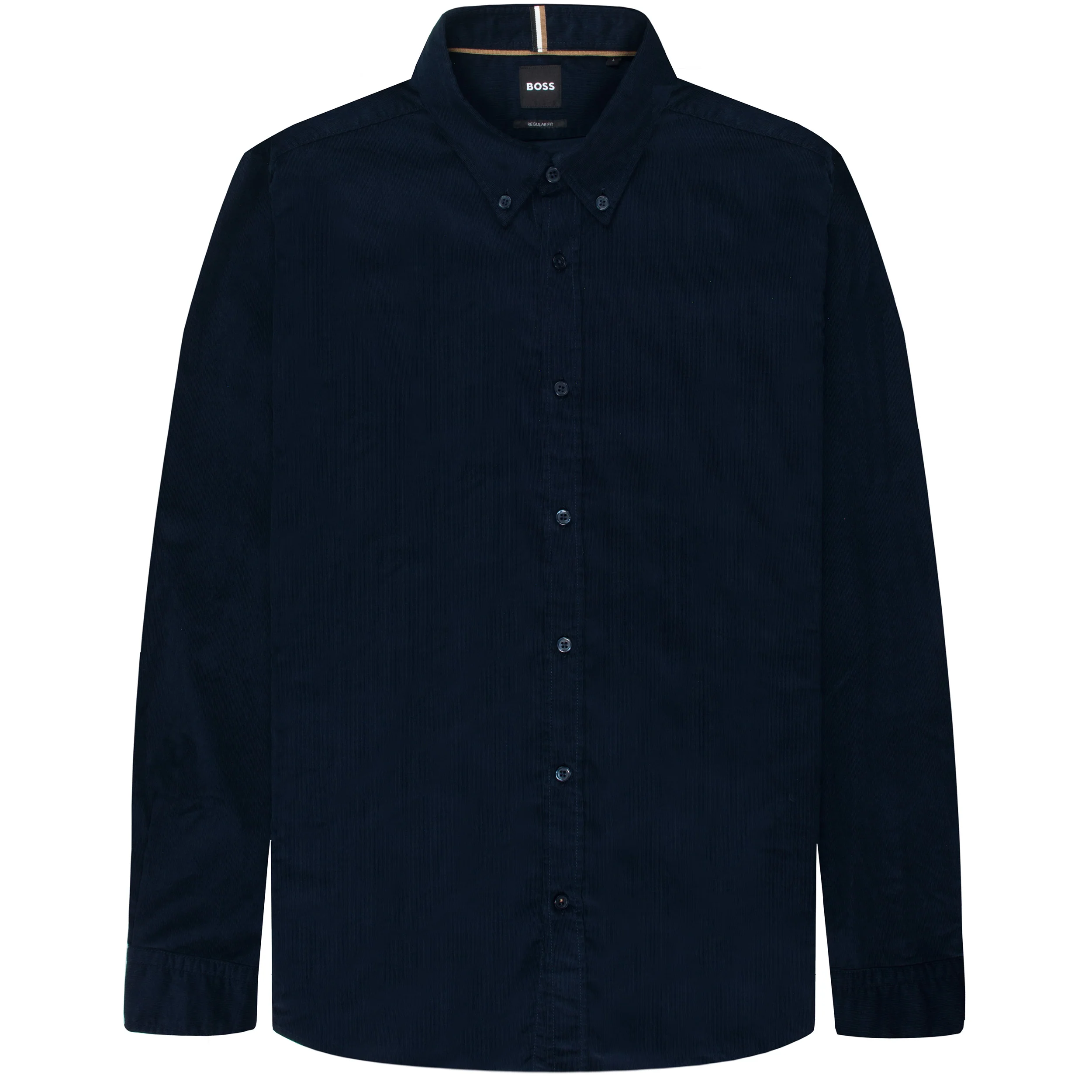 BOSS C-Liam Fine Cord LS Shirt Navy