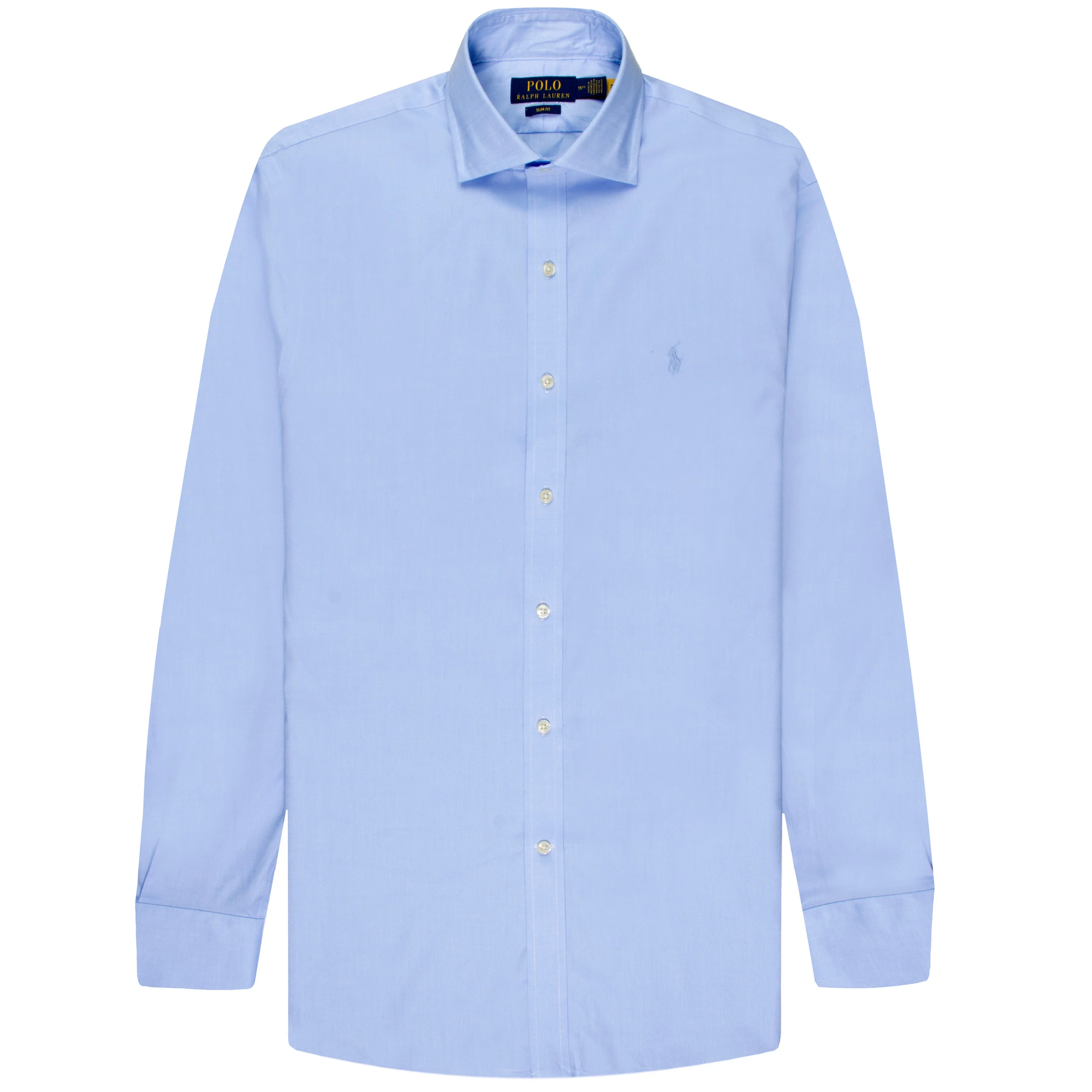 Ralph Lauren Regent Slim Fit Textured Shirt Blue