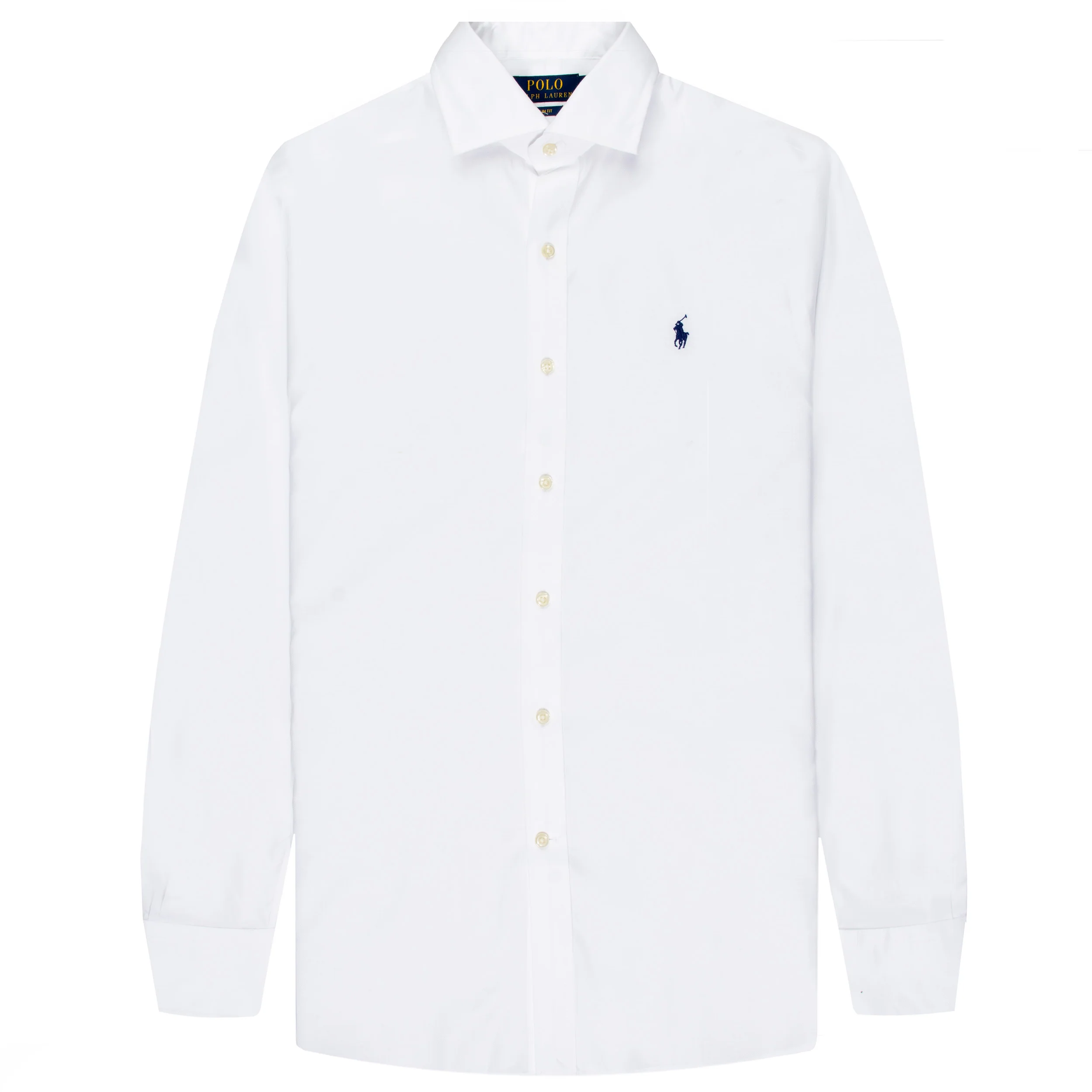 Ralph Lauren Regent Slim Fit Textured Shirt White