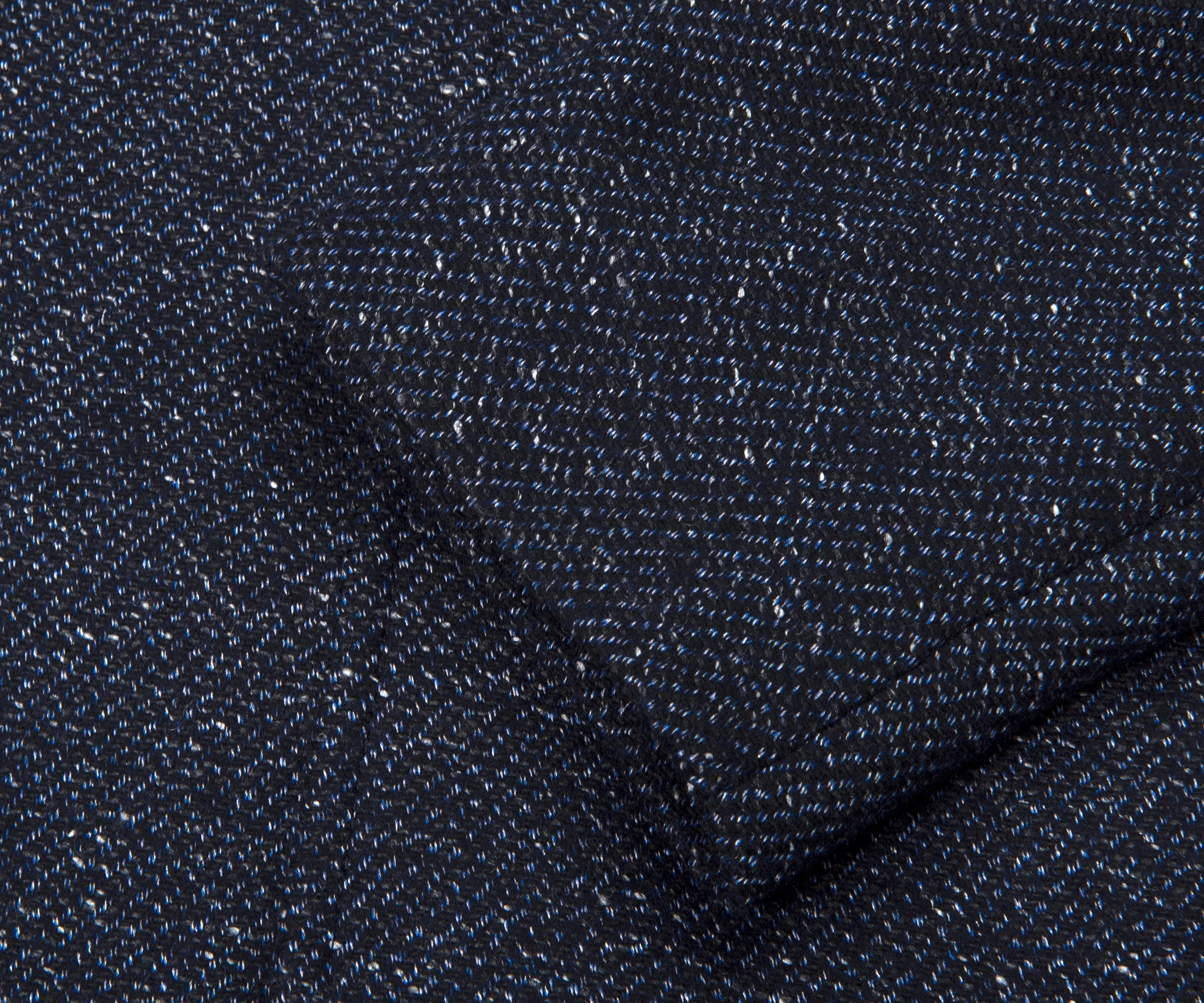 BOSS H-Hyde-Bib Overcoat Navy - Image 7