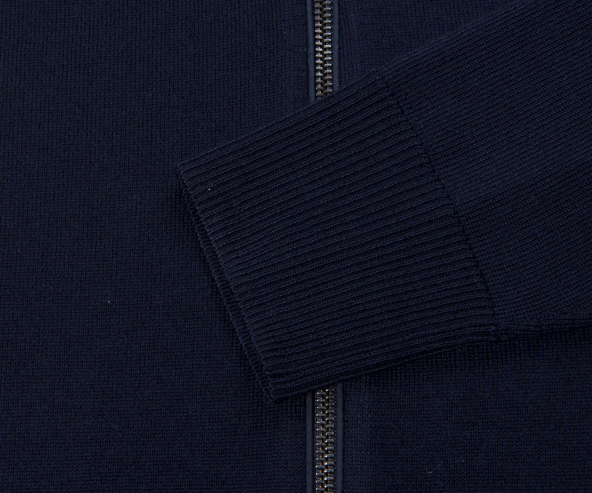 Belstaff  Kelby Zip Cardigan Dark Ink - Image 3