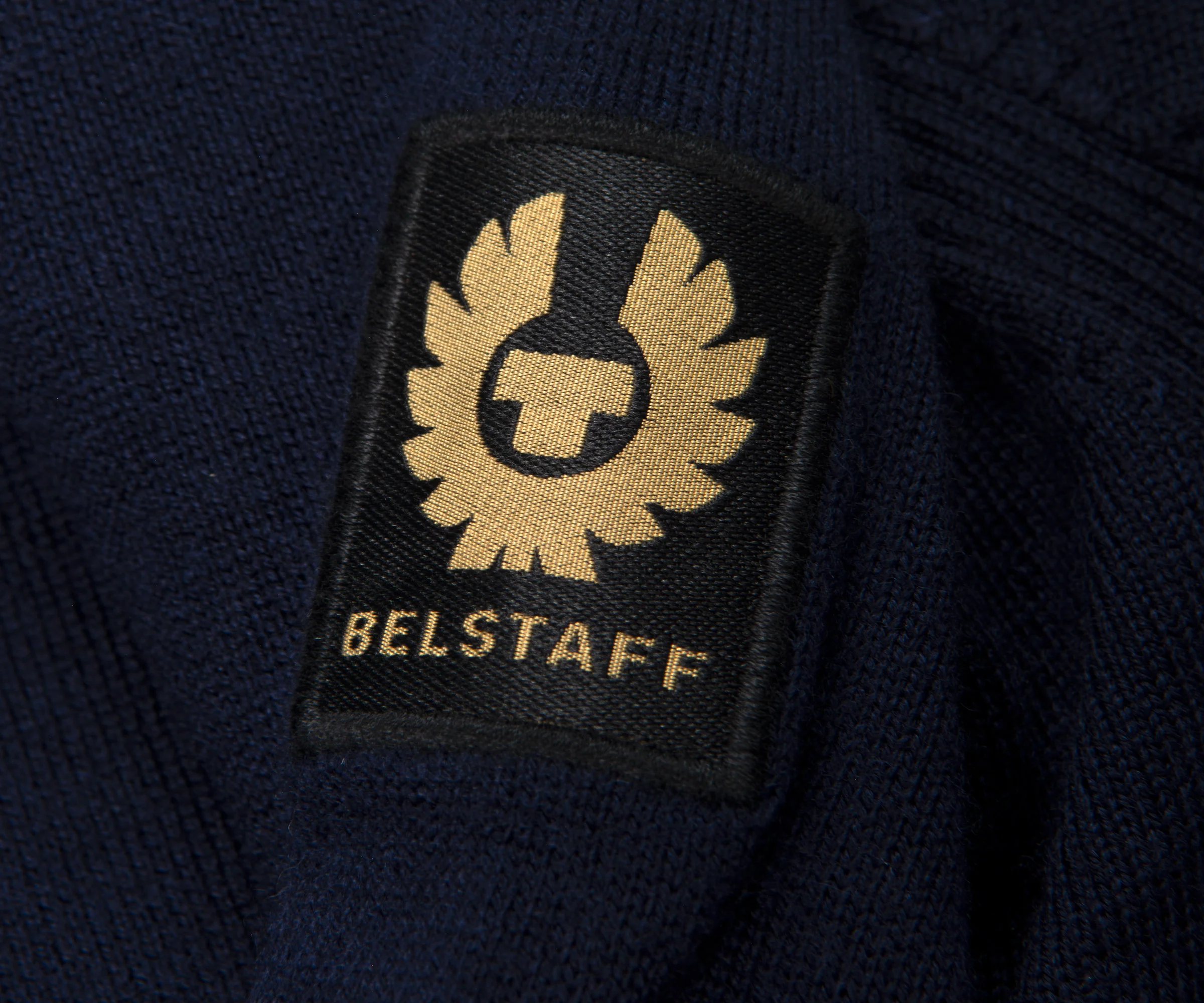 Belstaff  Kelby Zip Cardigan Dark Ink - Image 4