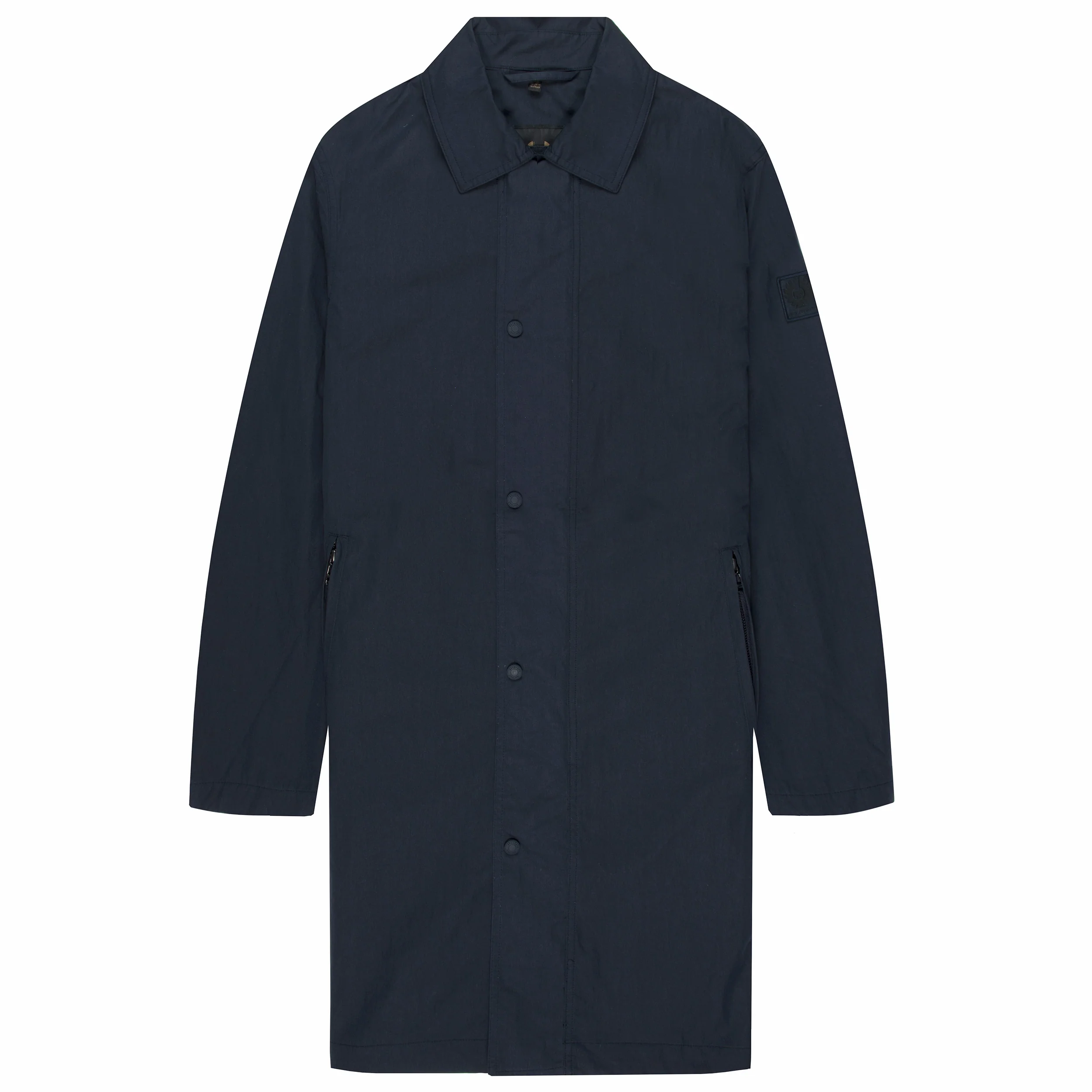 Belstaff Drill Mac Dark Ink