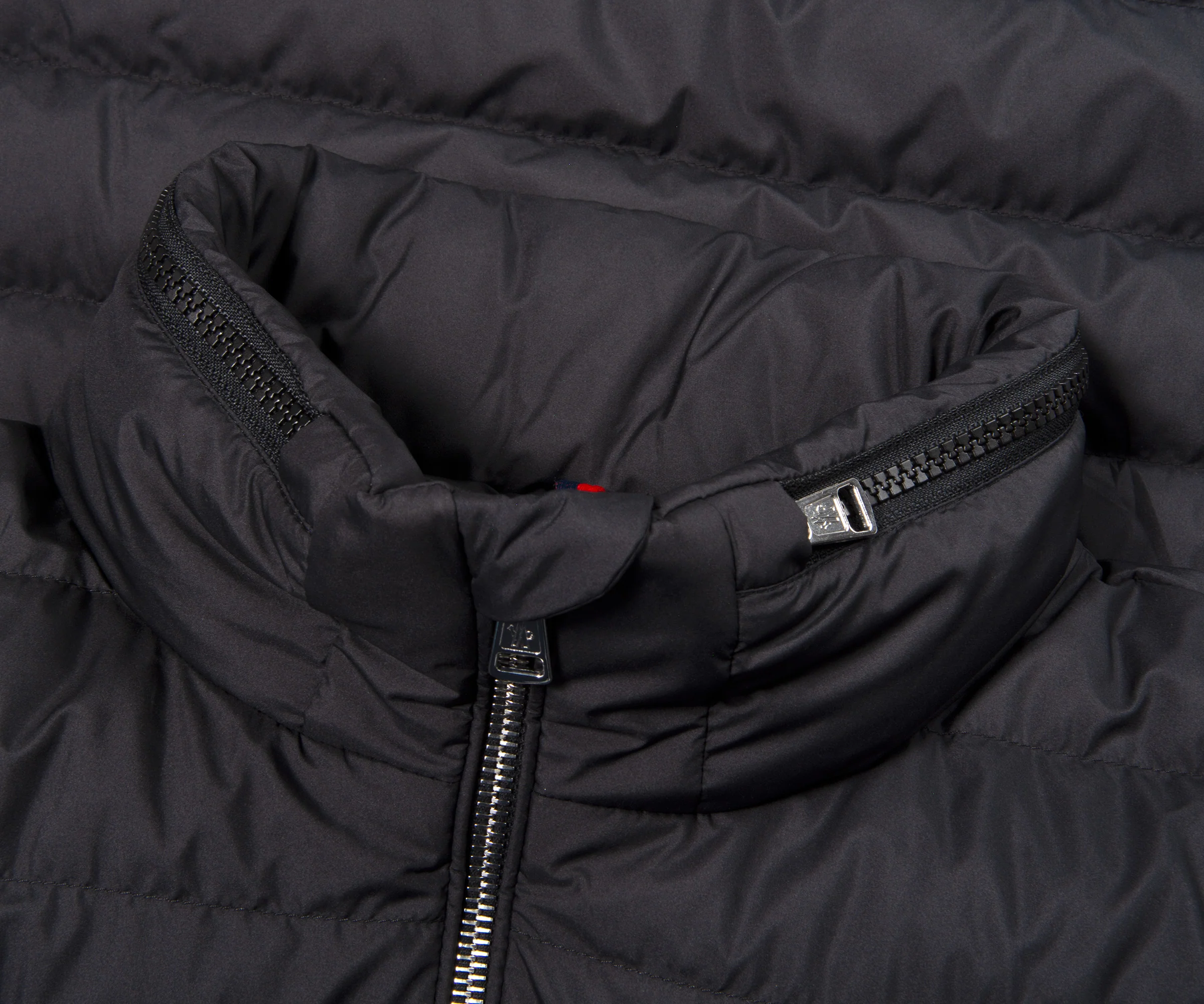 Moncler Alfit Hooded Short Down Jacket Black - Image 2