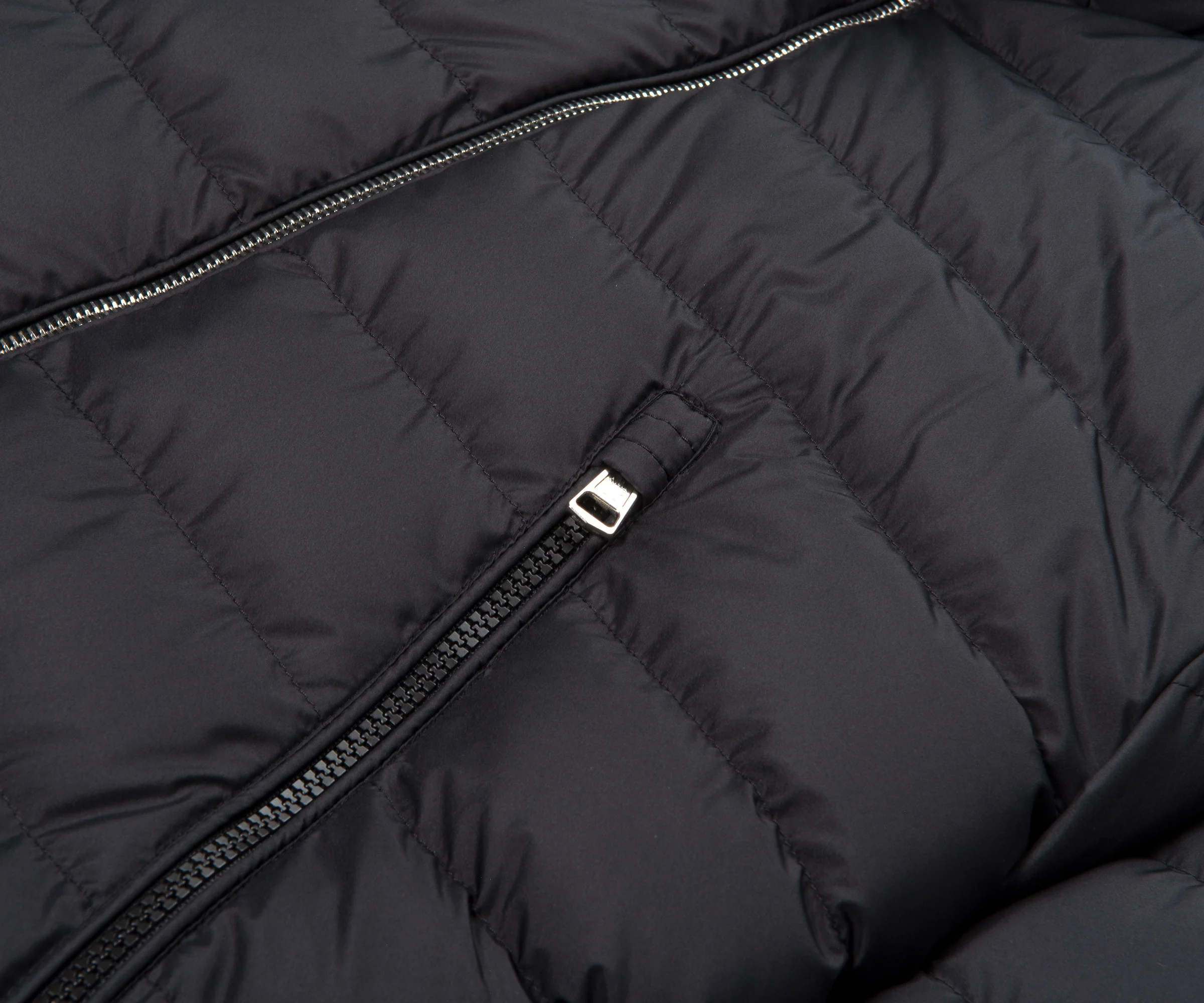 Moncler Alfit Hooded Short Down Jacket Black - Image 3