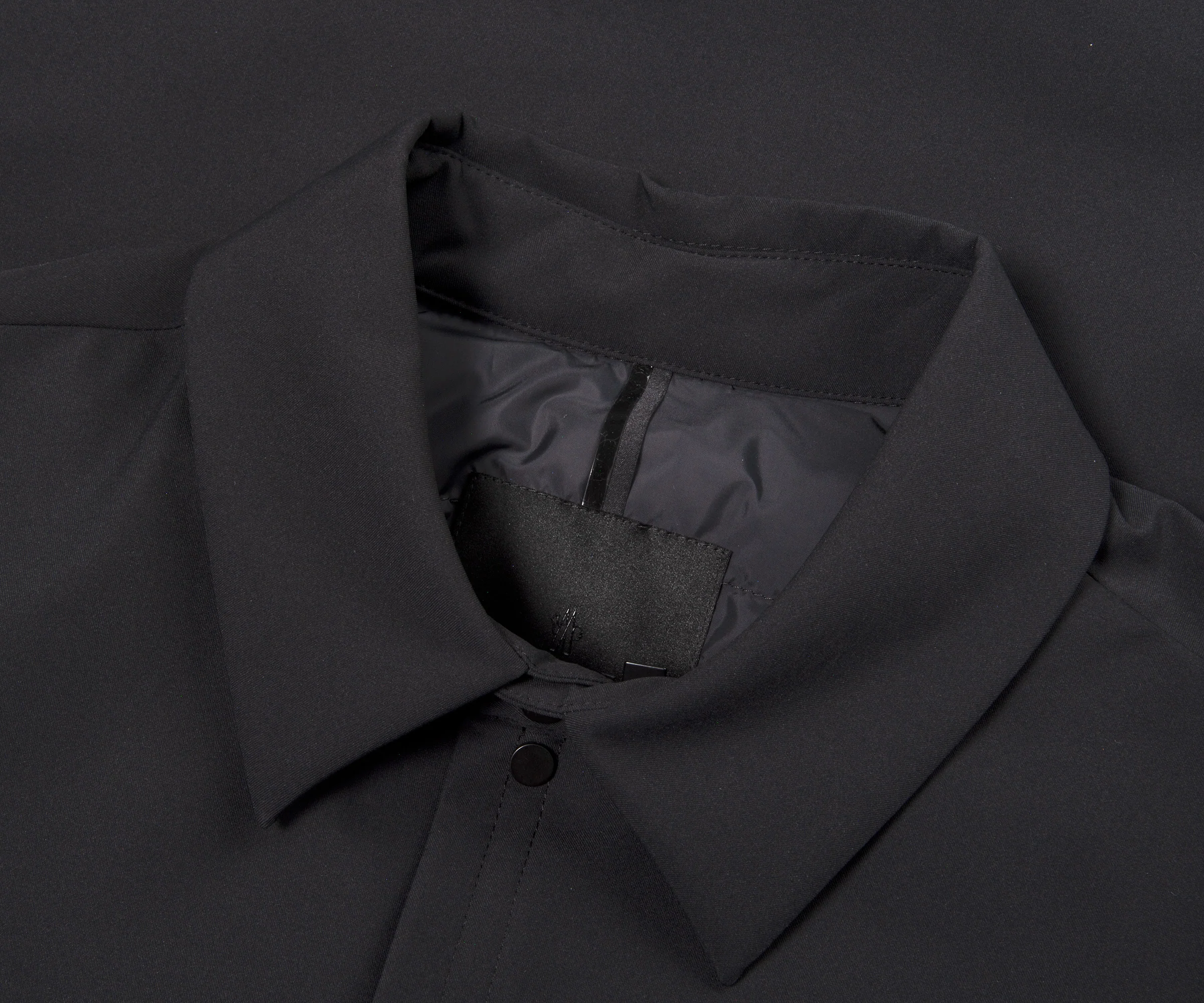Moncler Vautisse Technical Shirt Jacket Black - Image 2