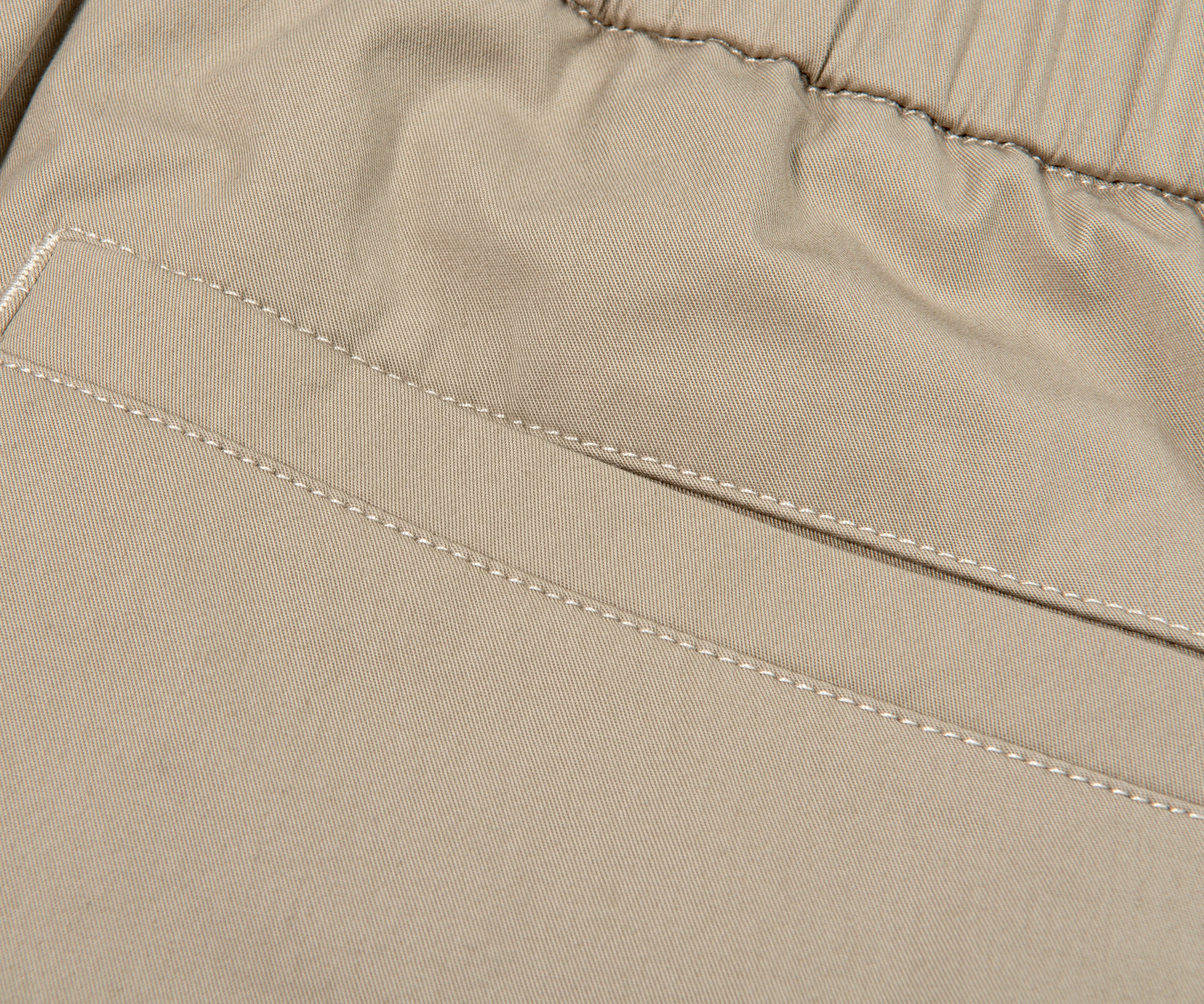Moncler Gabardine Cargo Trousers light Beige - Image 5