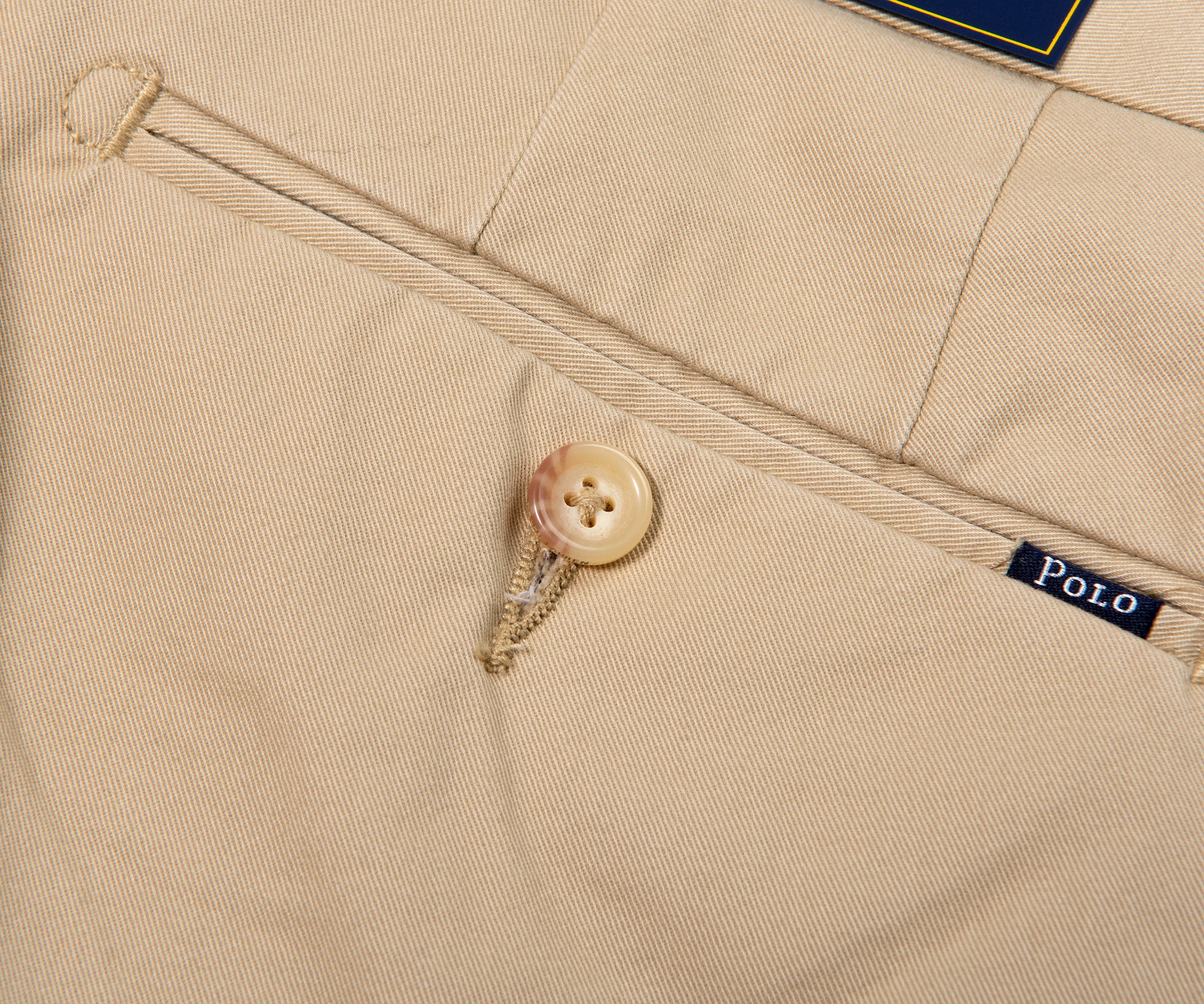 Ralph Lauren Stretch Slim Fit Chino Trouser Khaki - Image 3