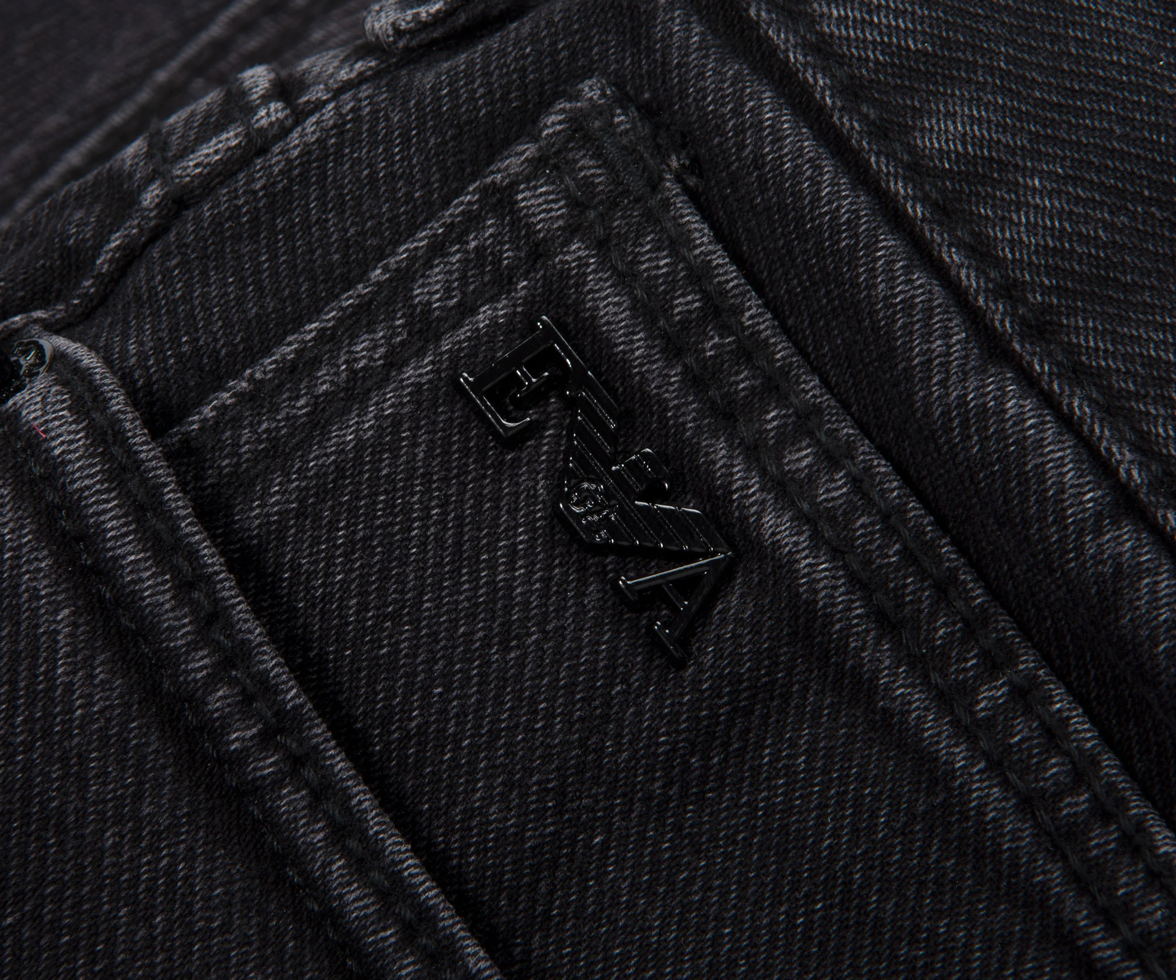 Emporio Armani J06 5 Pocket Jean Medium Grey - Image 5