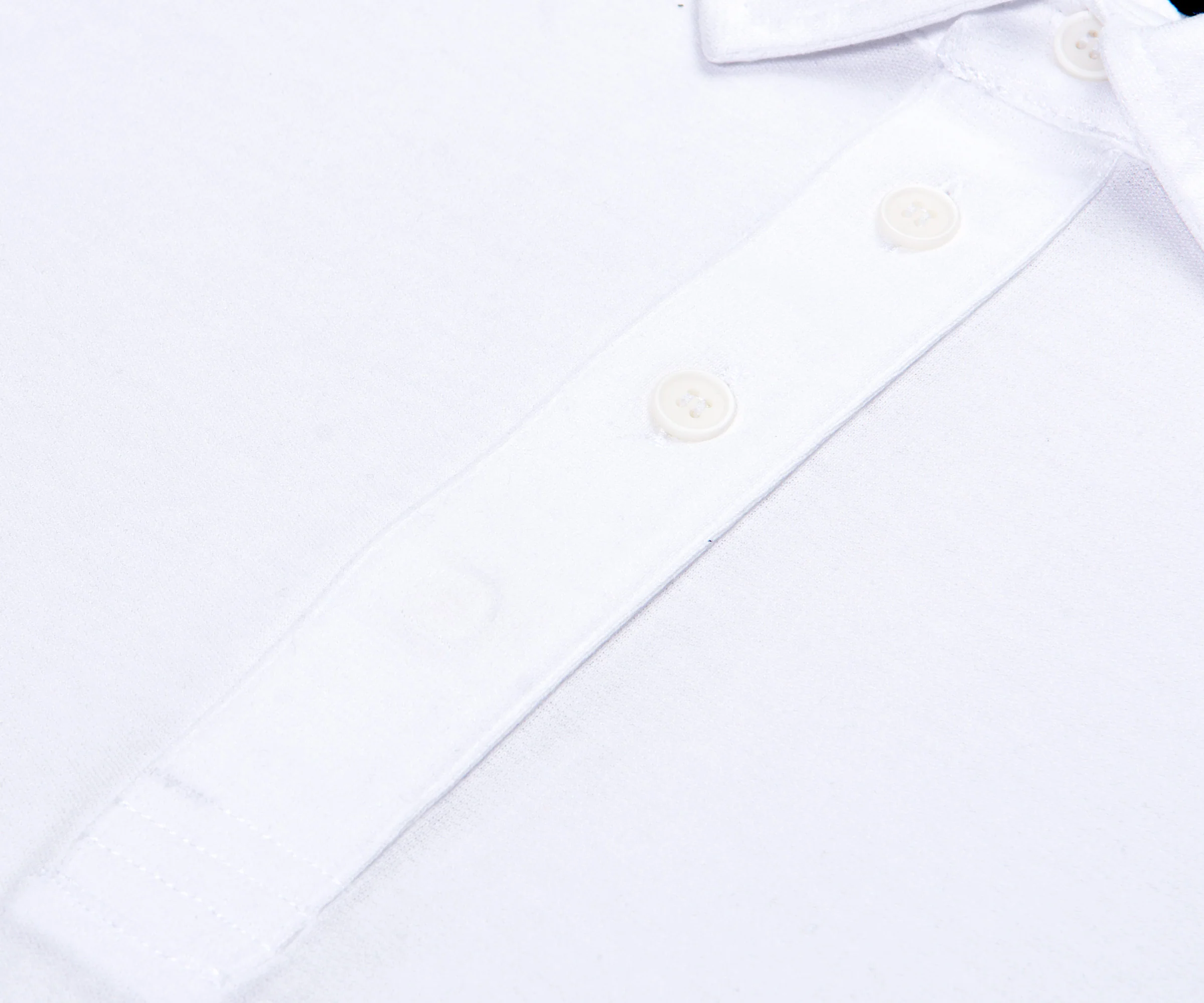 Paul & Shark Aqua Interlock SS Polo White - Image 4