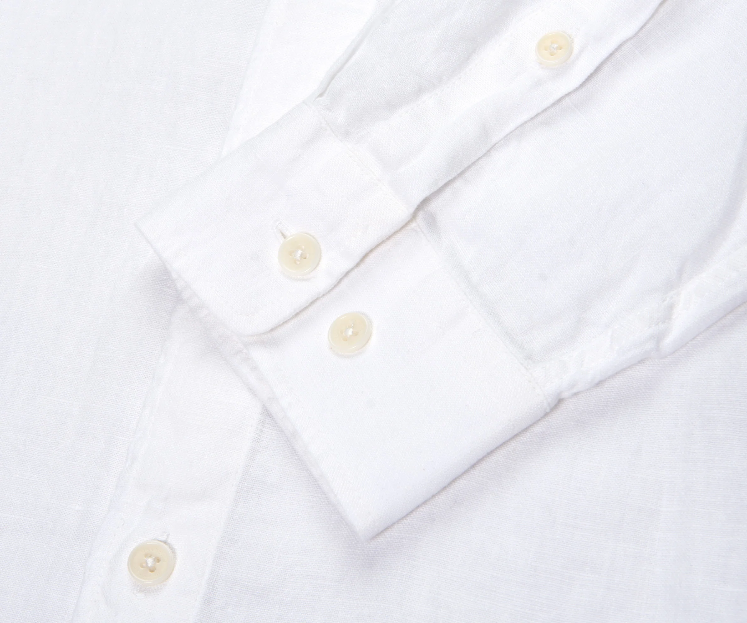 Belstaff Scale Linen LS Shirt White - Image 6
