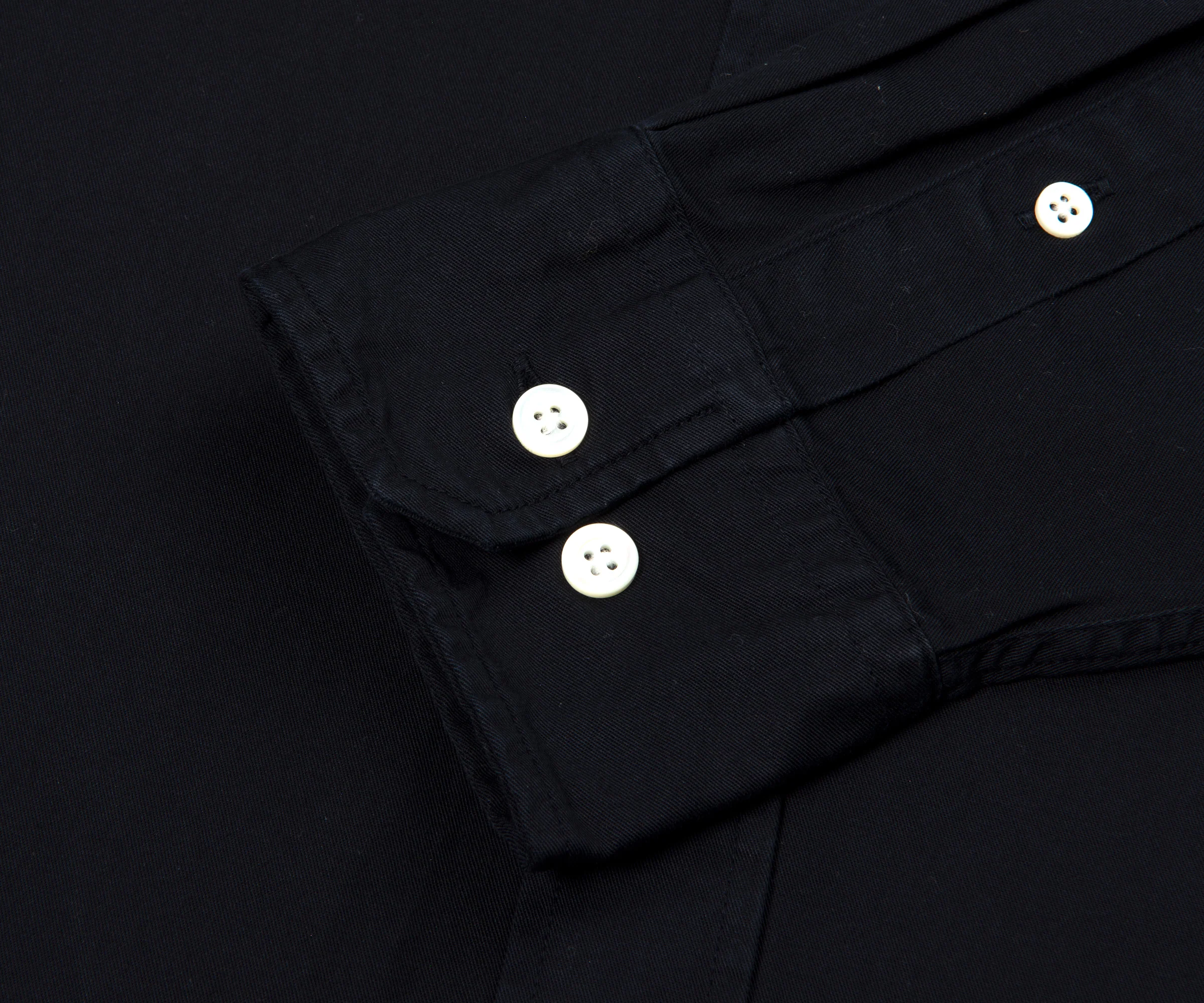 Norse Projects Algot Twill LS Shirt Navy - Image 5