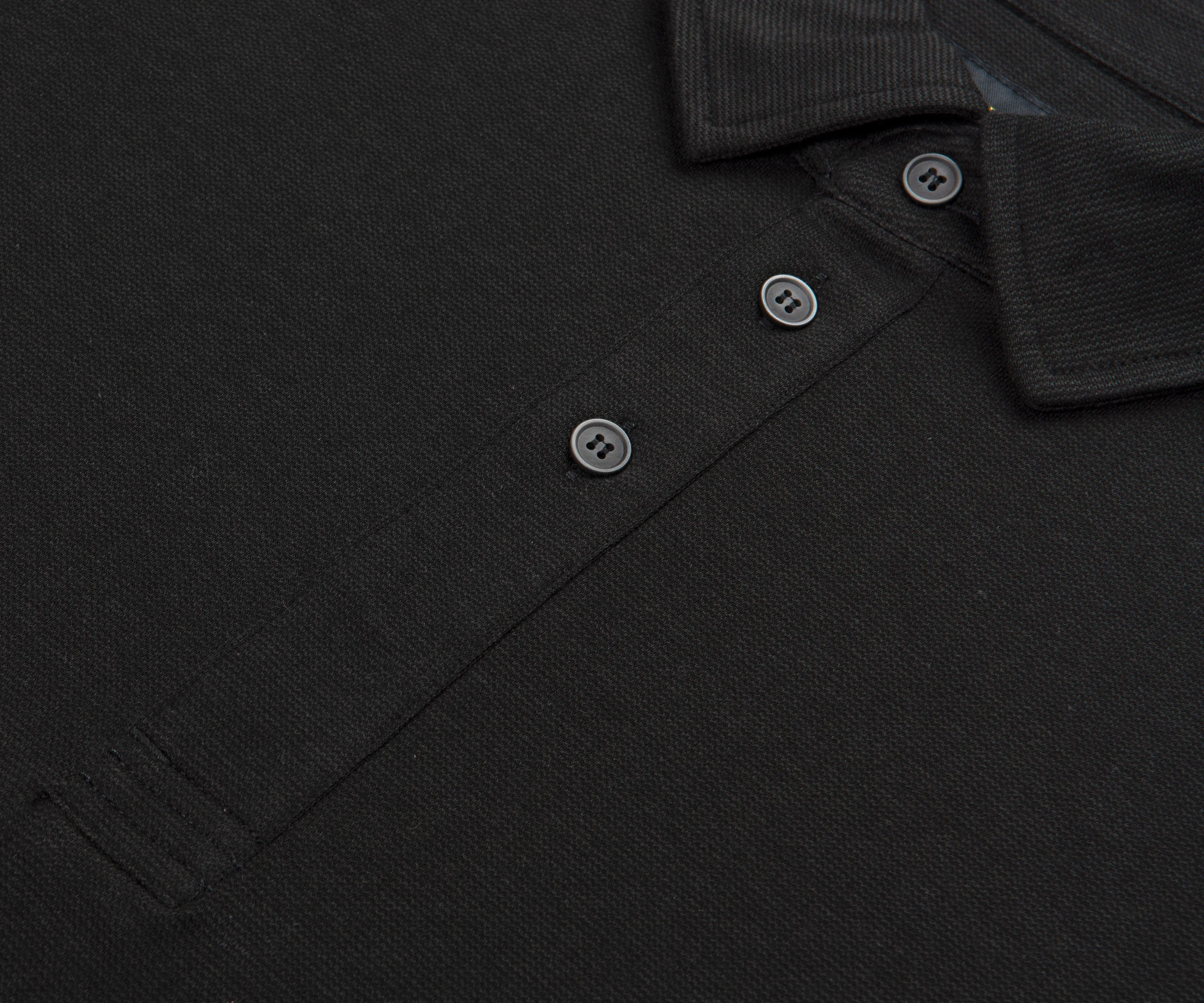 Paul & Shark Aqua Interlock SS Polo Black - Image 3