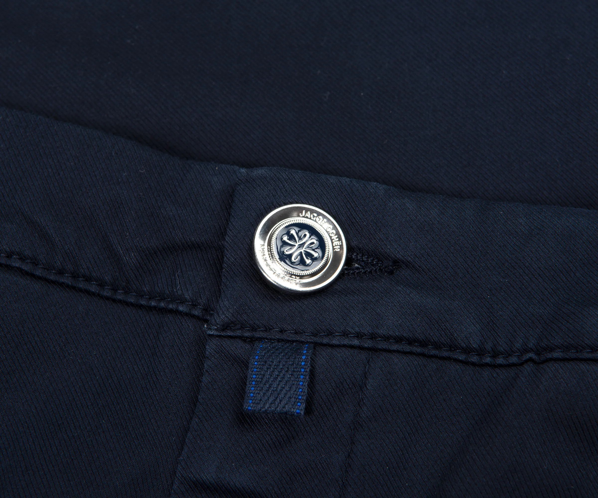Jacob Cohën Bobby Cotton Twill Slim Fit Chino Navy - Image 2