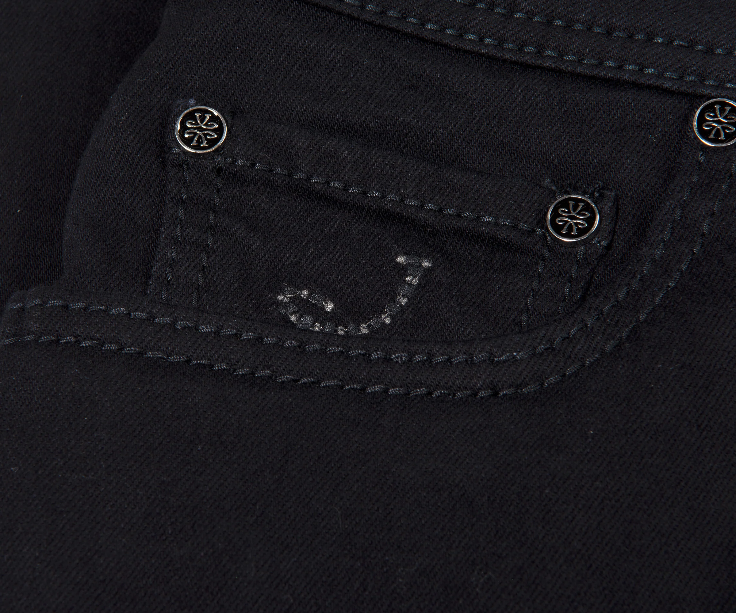 Jacob Cohën Bard Jean Slim Fit Dark Black - Image 4