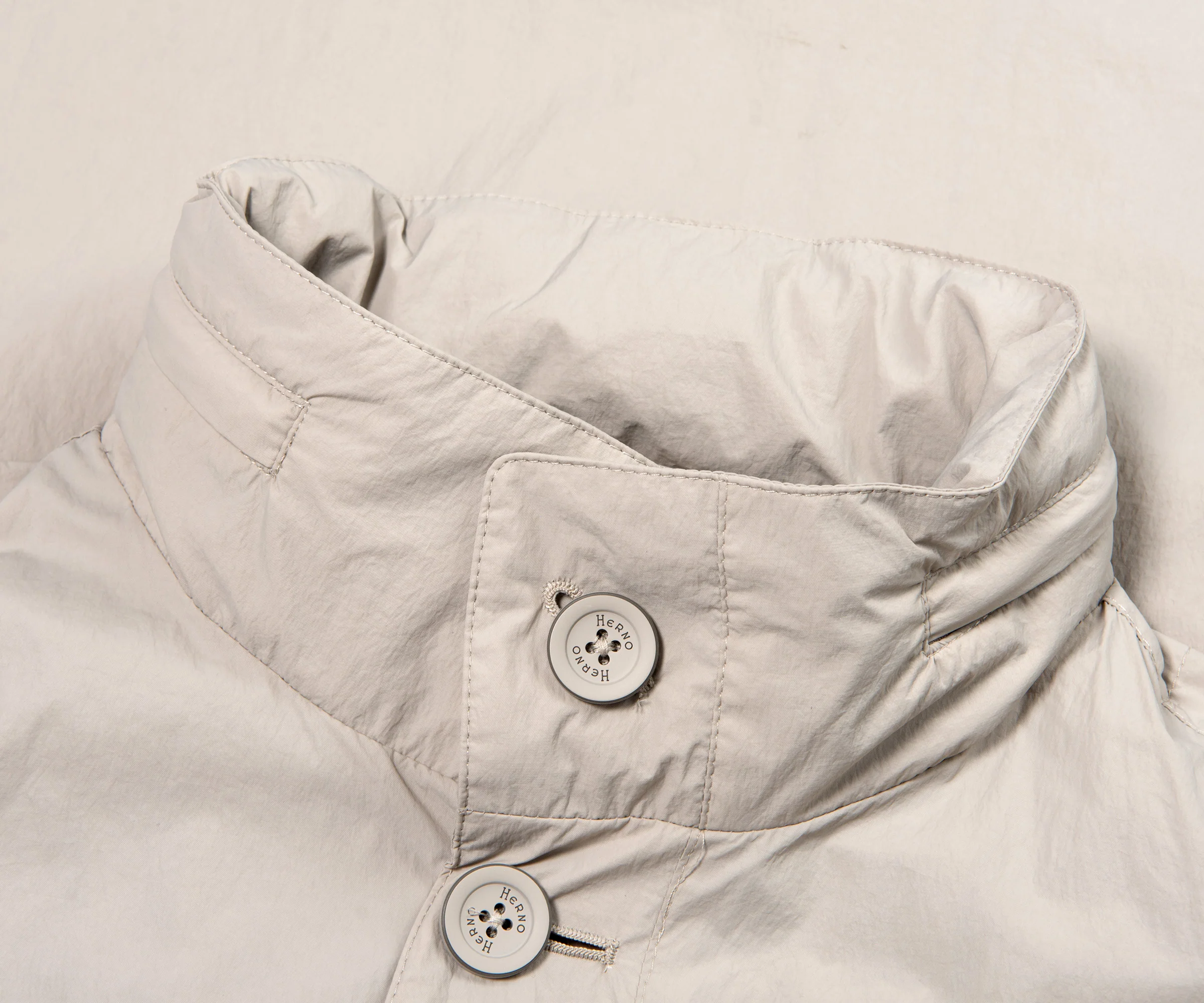 Herno Double Pocket Field Jacket Sand - Image 2