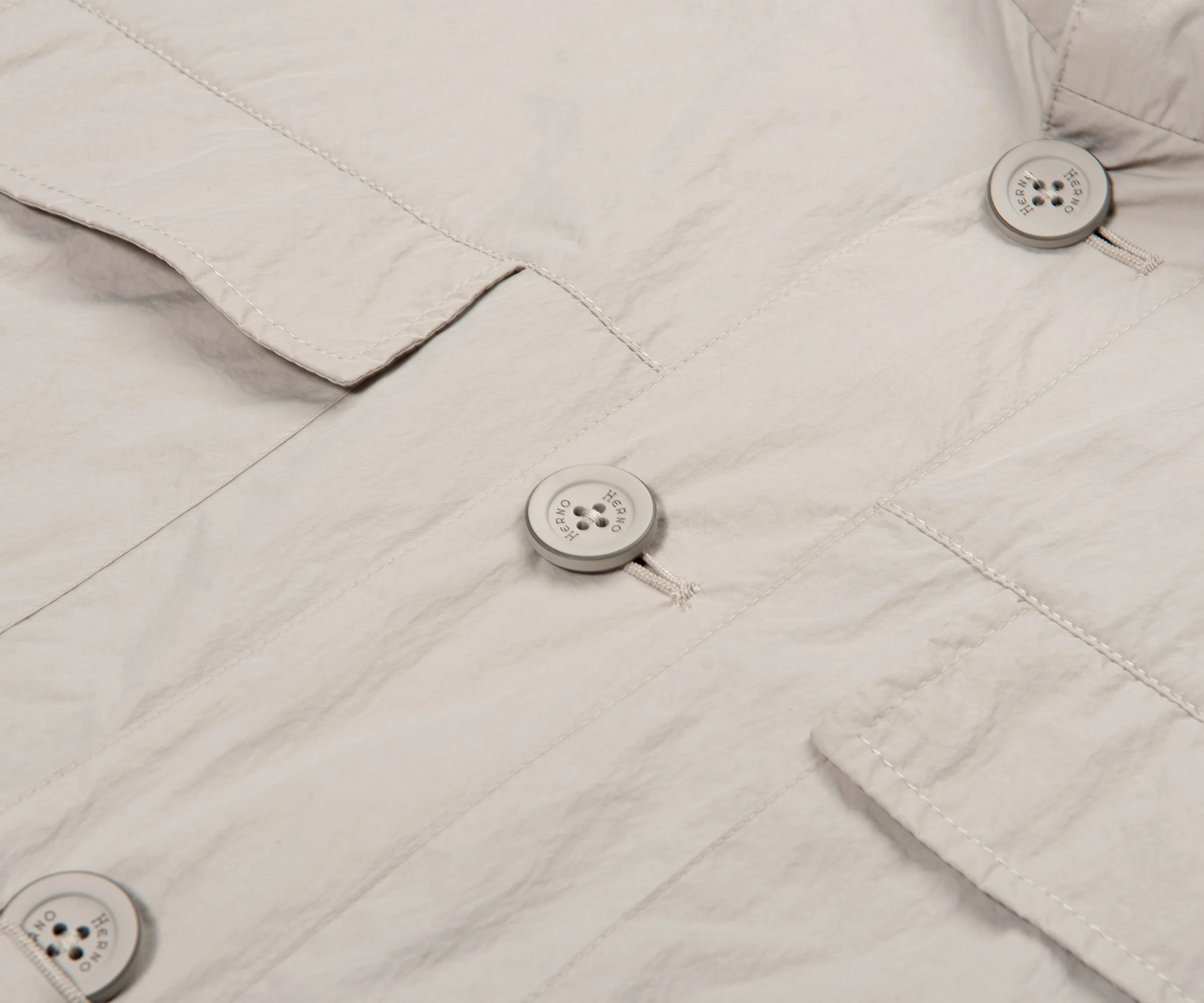 Herno Double Pocket Field Jacket Sand - Image 4
