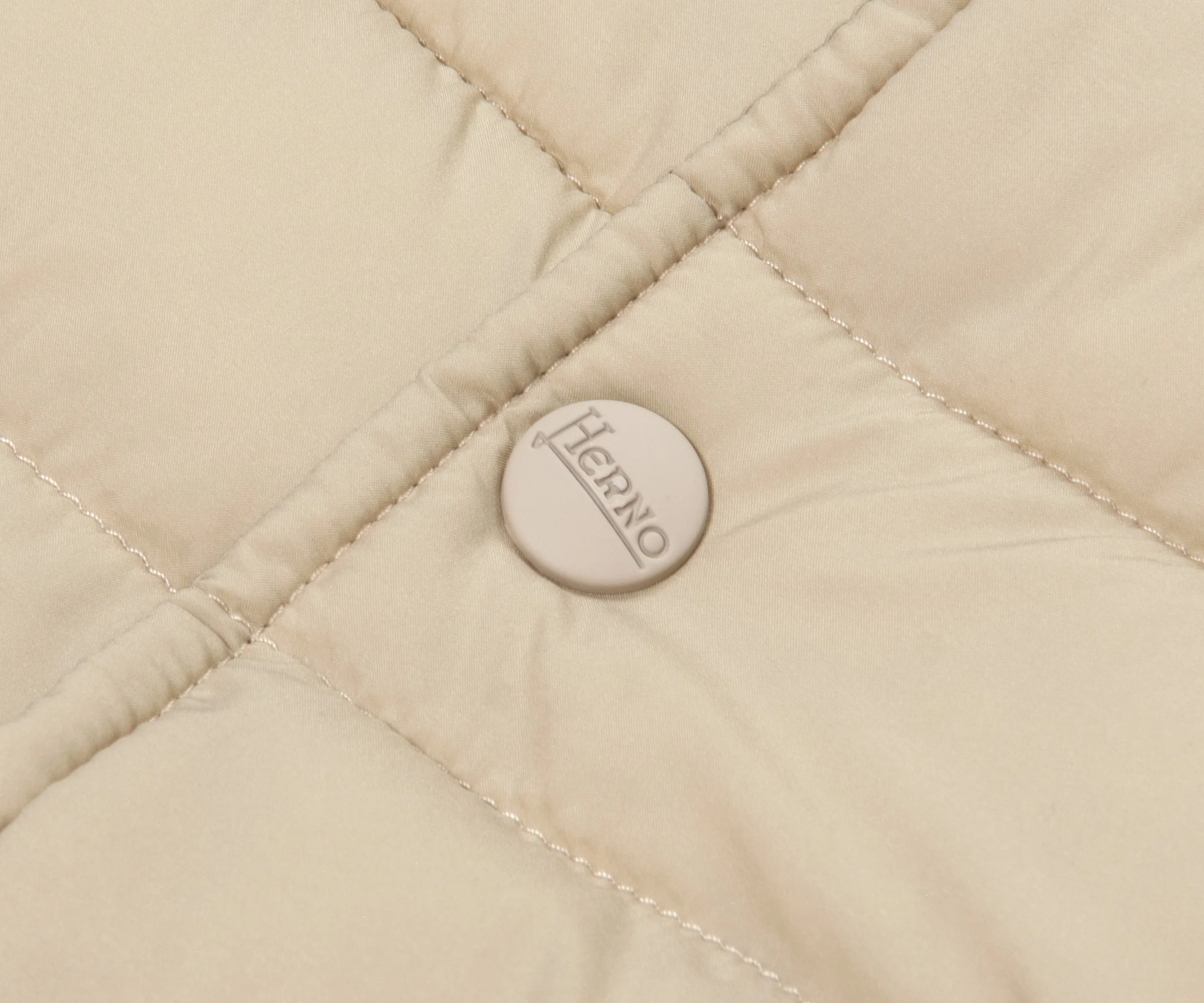Herno Padded Chest Pocket jacket Cream - Image 6