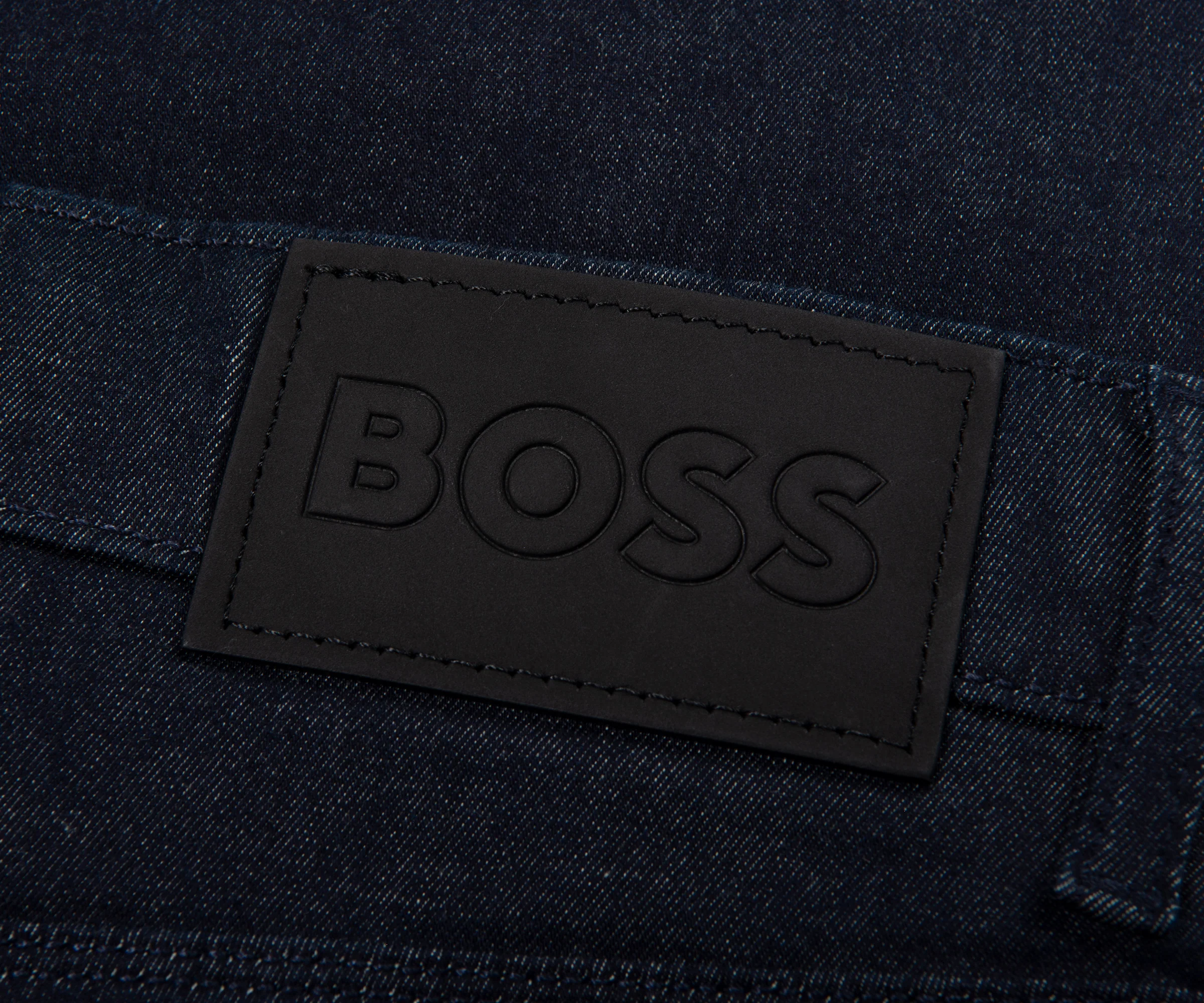 BOSS H-Delaware Egyptian Cotton Jeans Dark Blue - Image 4