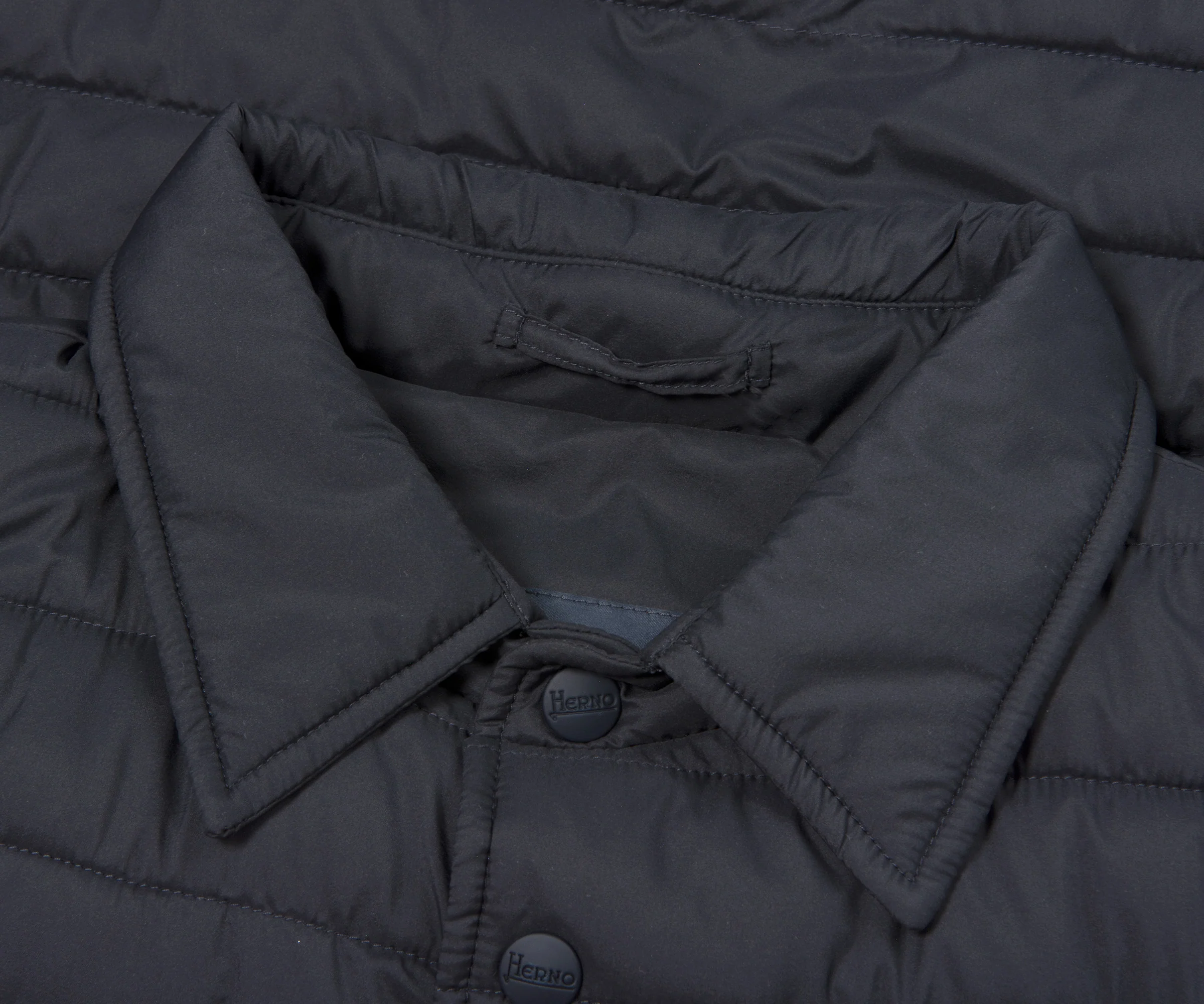 Herno Padded Chest Pocket jacket Navy - Image 3