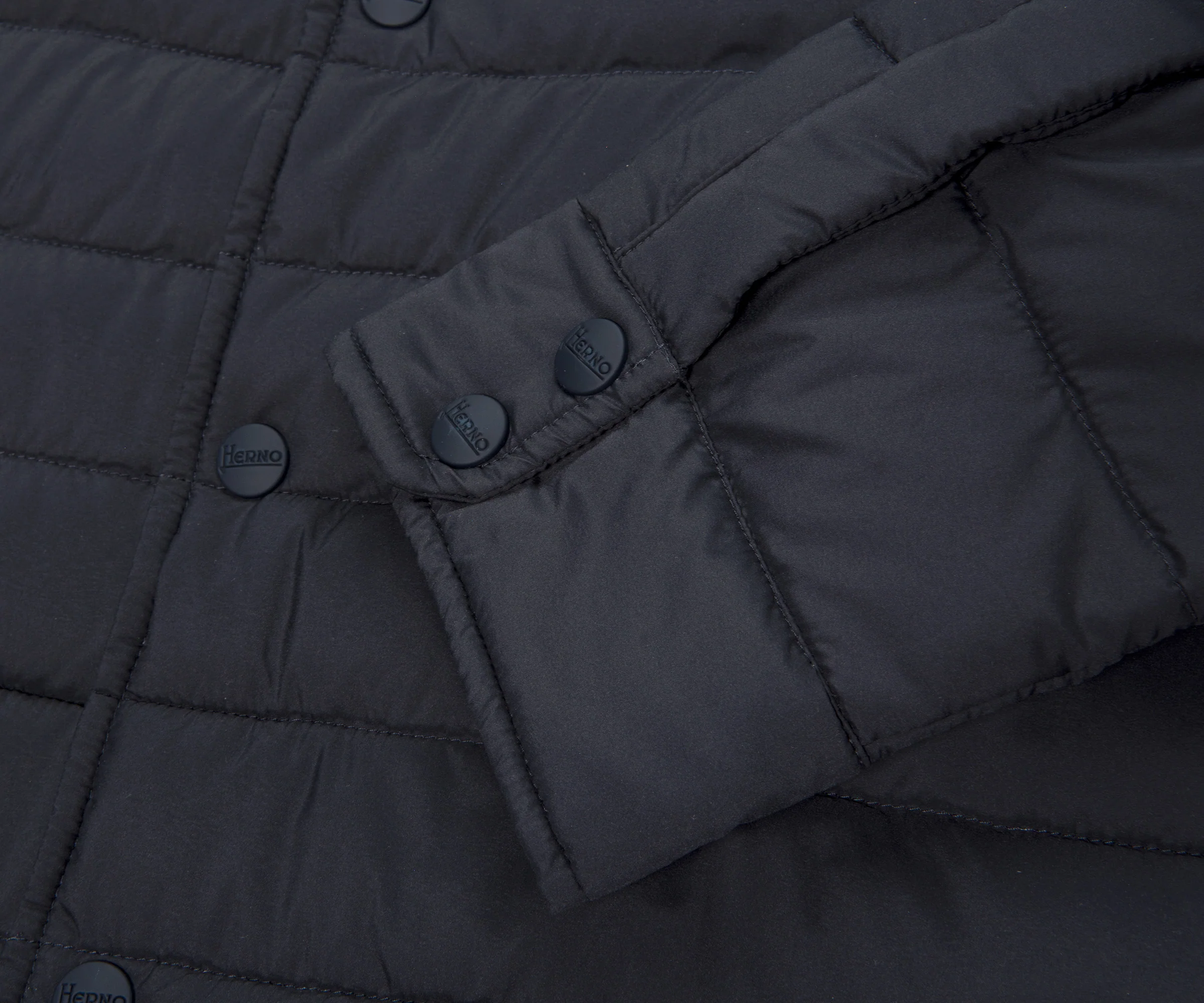 Herno Padded Chest Pocket jacket Navy - Image 6