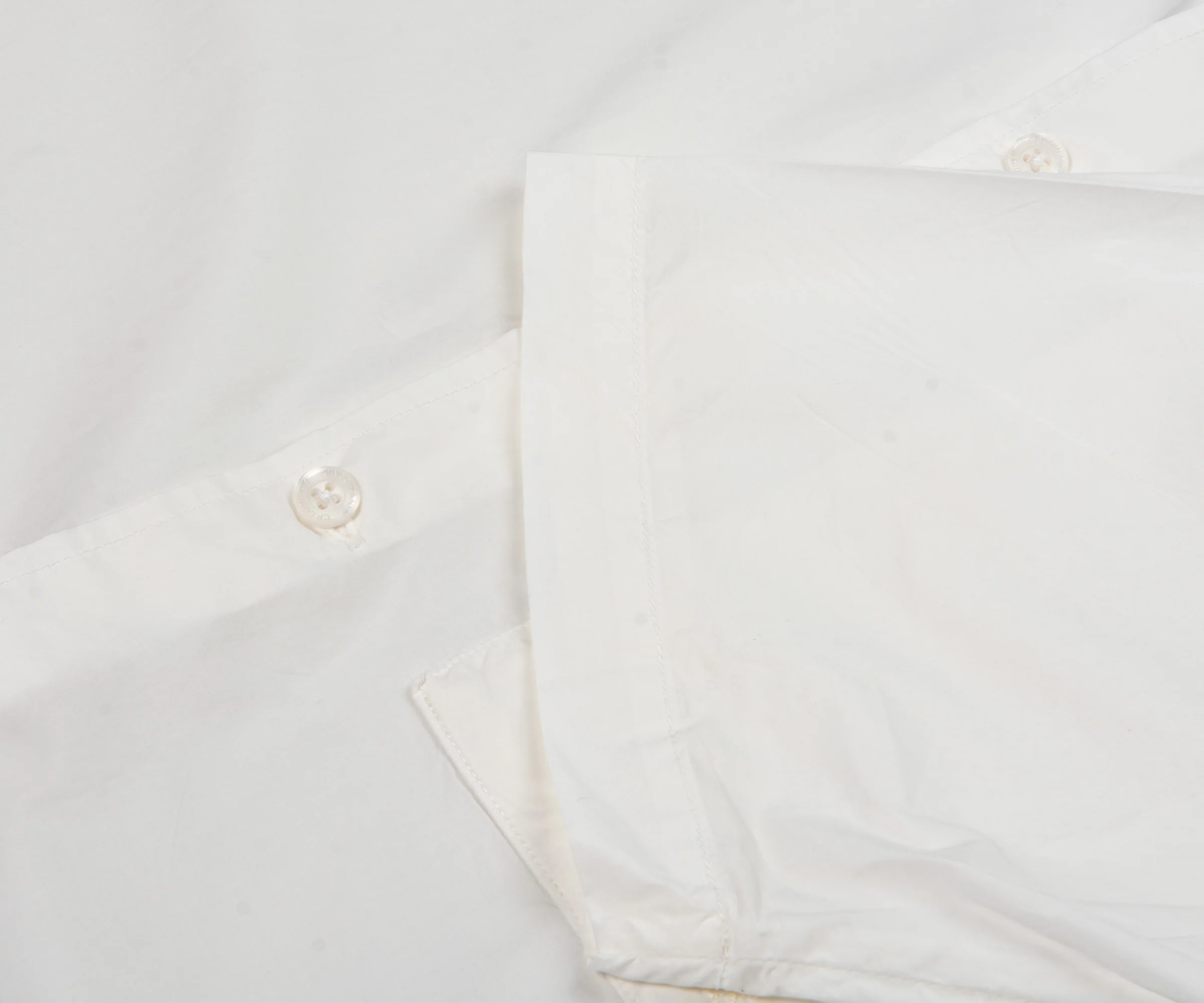 C.P. Company Utility SS Shirt Gauze White - Image 6