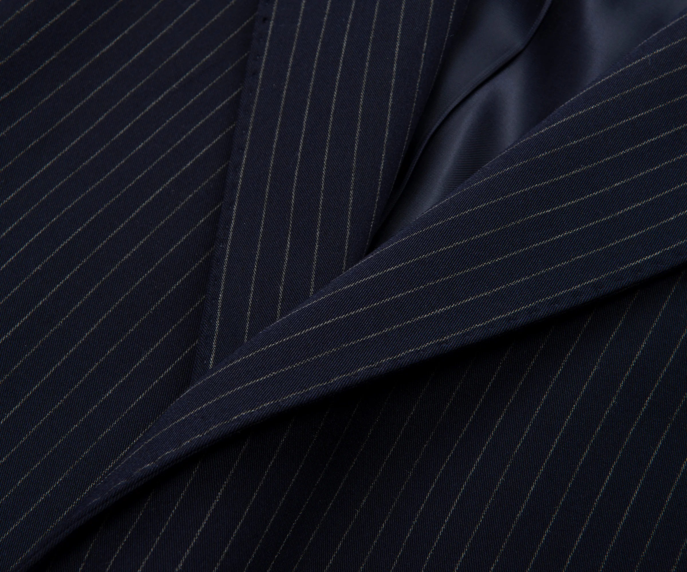 Polo Ralph Lauren Pin Stripe SB Suit Navy - Image 3