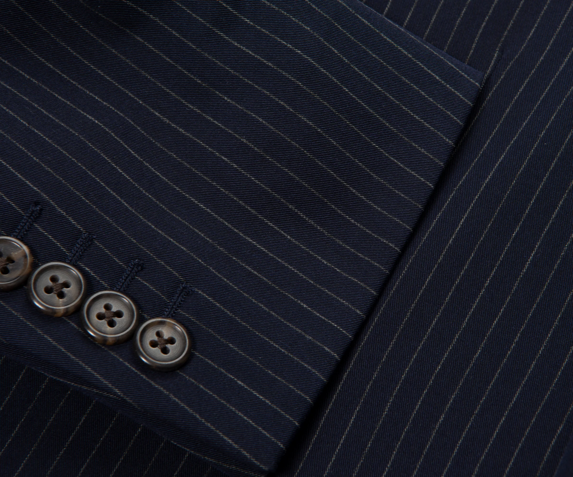 Polo Ralph Lauren Pin Stripe SB Suit Navy - Image 6