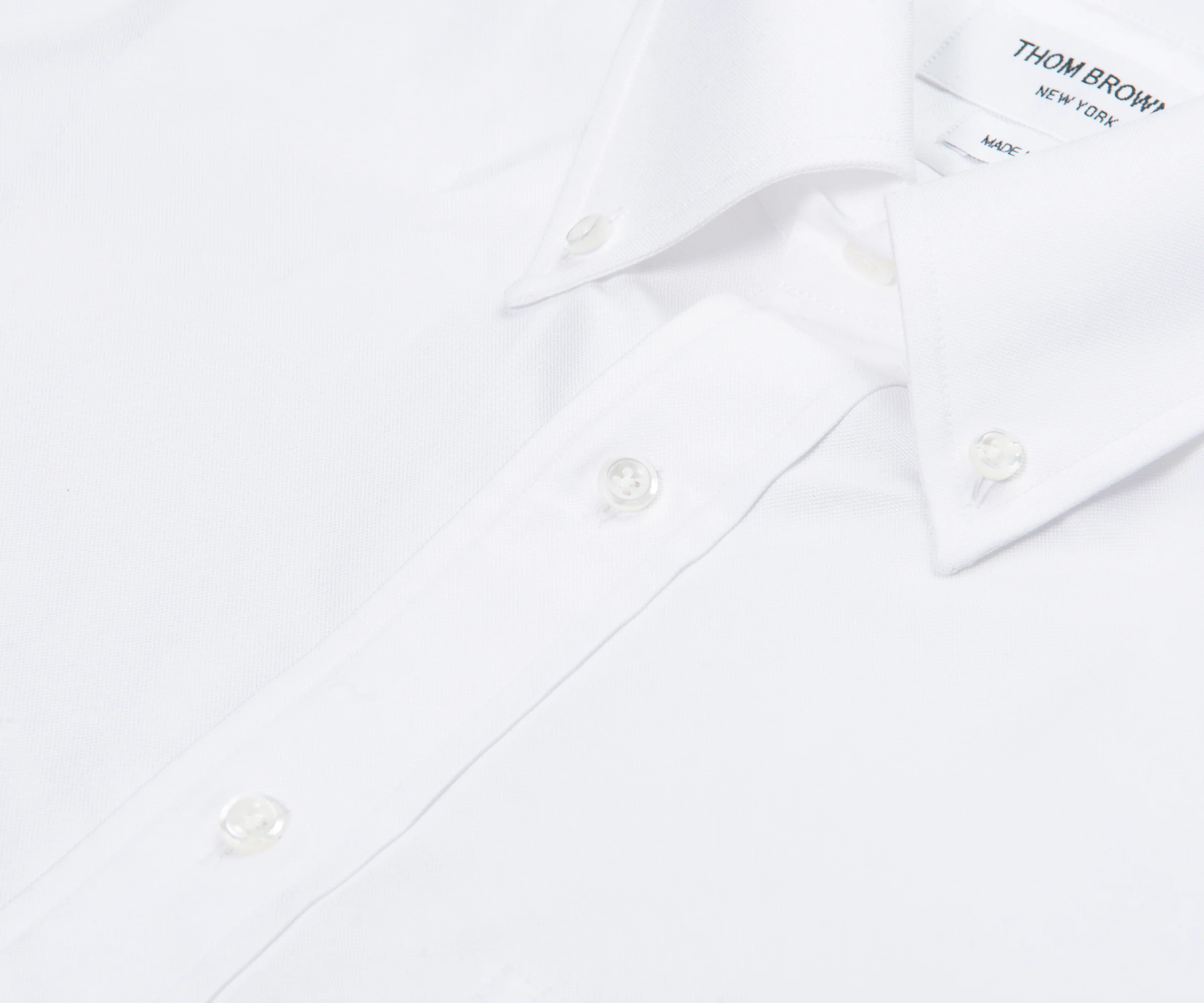 Thom Browne Patchwork Olympic SS Shirt White - Image 5
