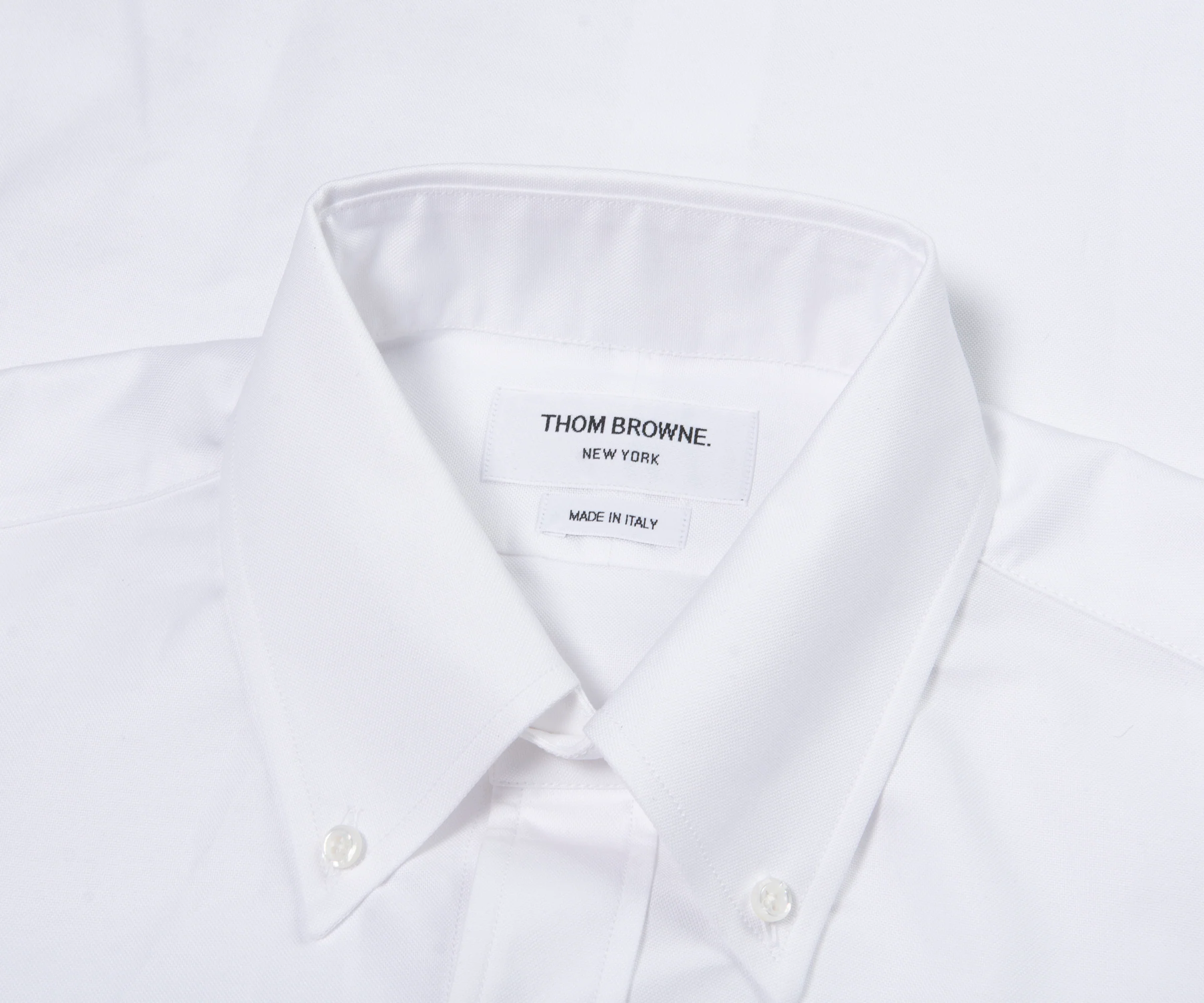 Thom Browne Patchwork Olympic SS Shirt White - Image 8