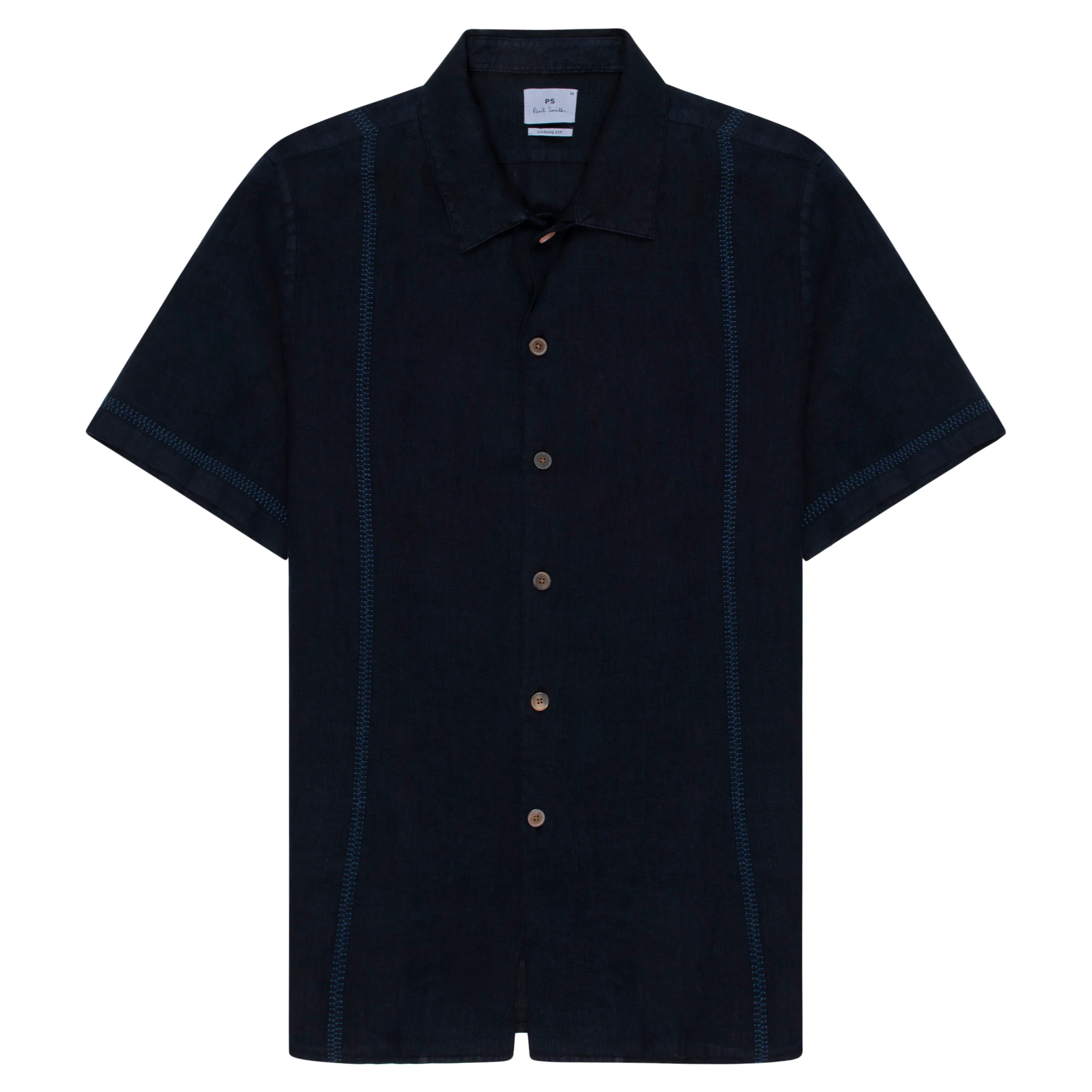 Paul Smith PS Linen SS Shirt Navy