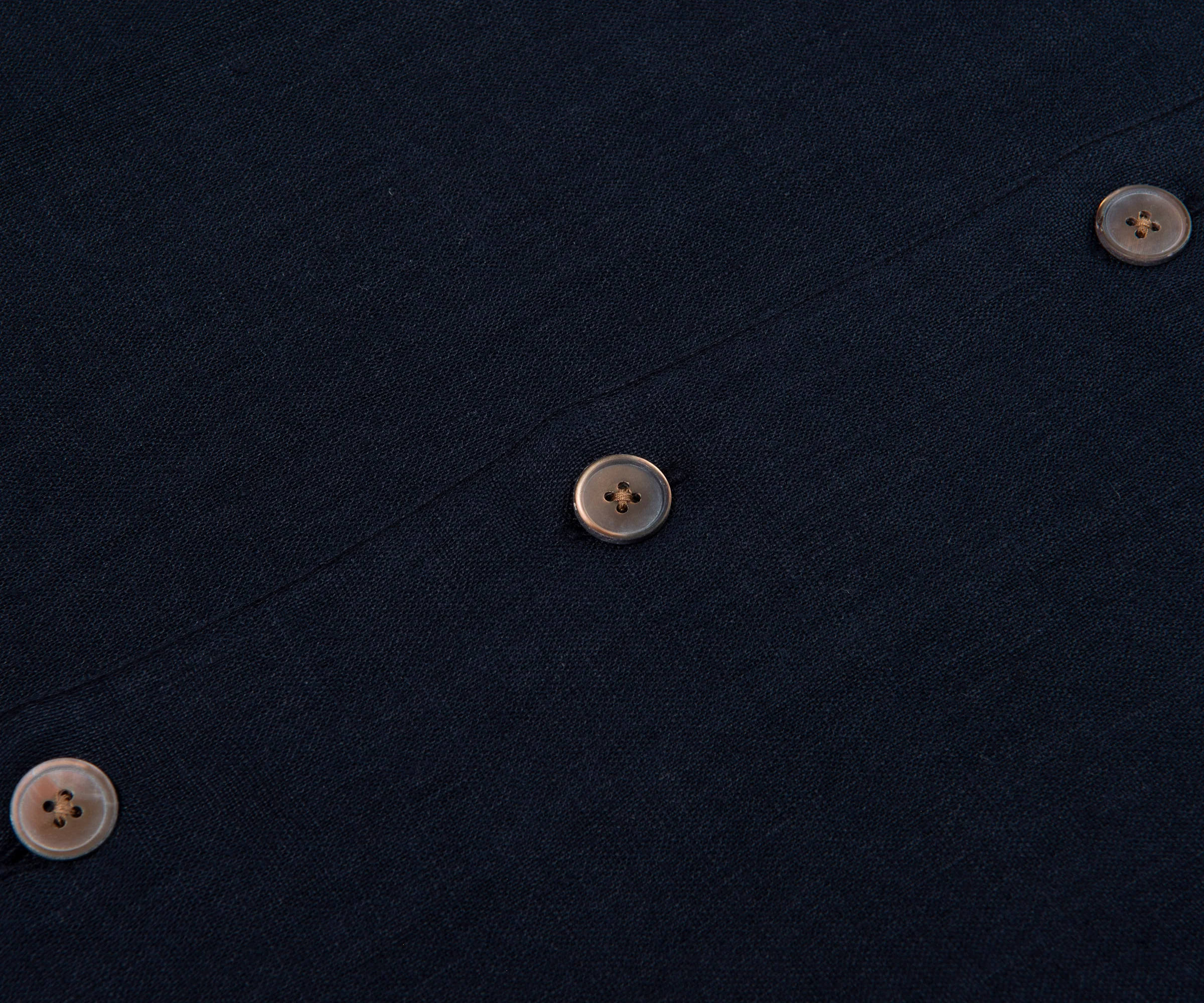 Paul Smith PS Linen SS Shirt Navy - Image 4