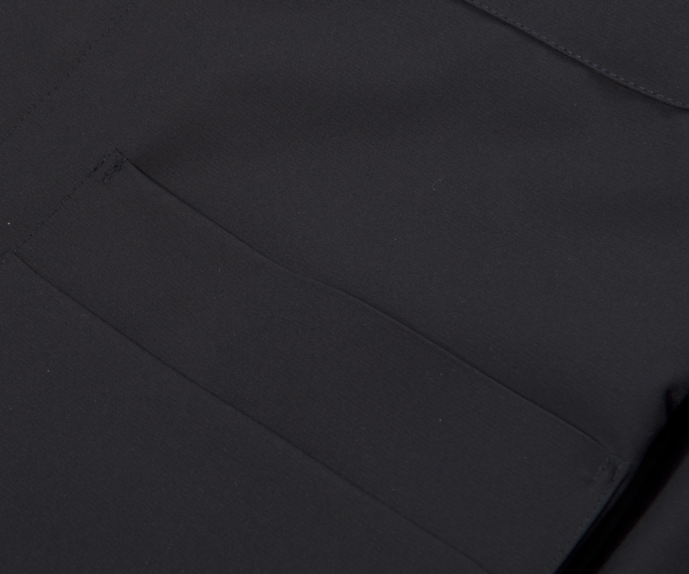 Paul & Shark Scuba Nylon Overshirt Black - Image 4