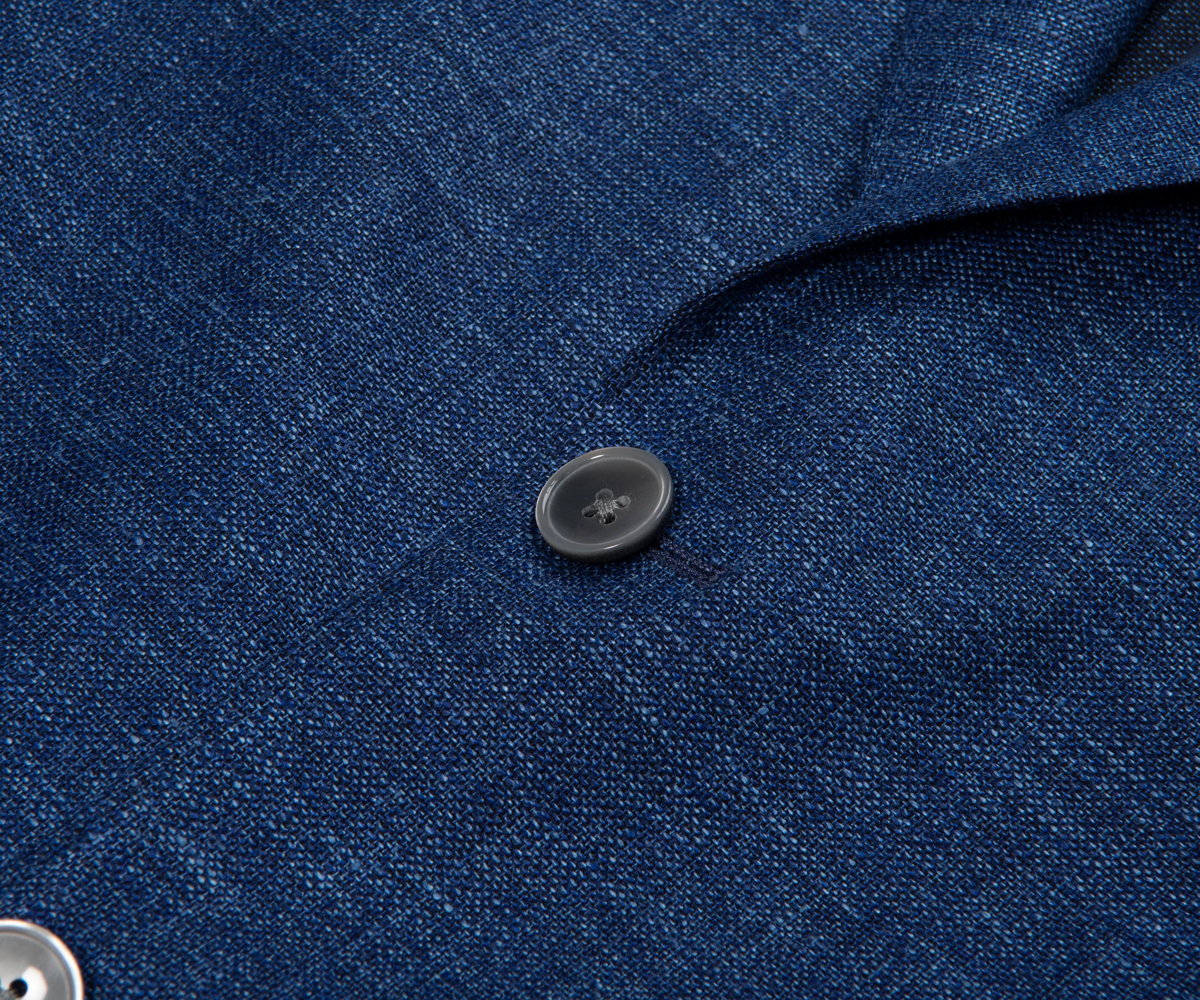BOSS C-Hanry Linen Blazer Navy - Image 5
