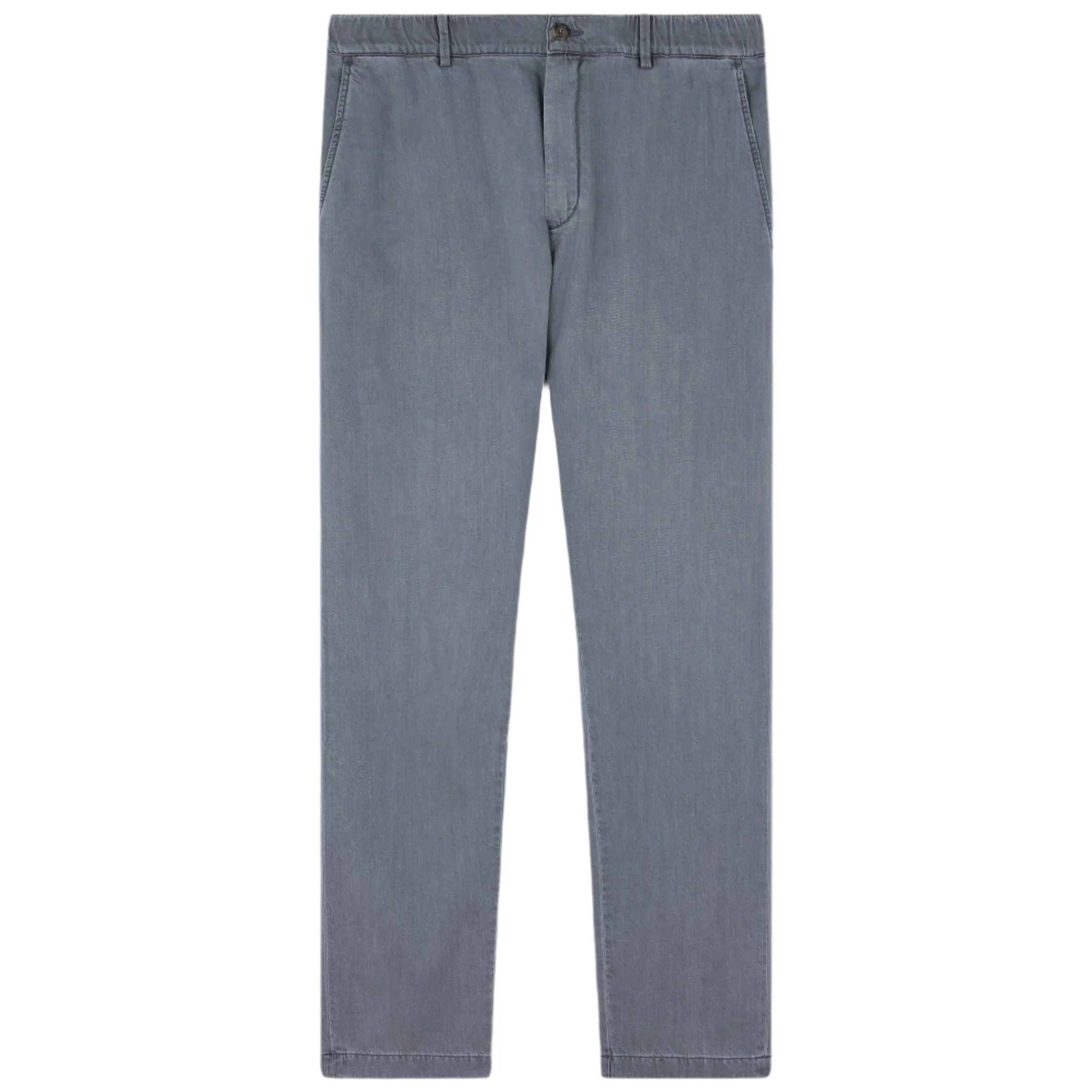 Paul & Shark Grey Soft Drawstring Chinos Washed