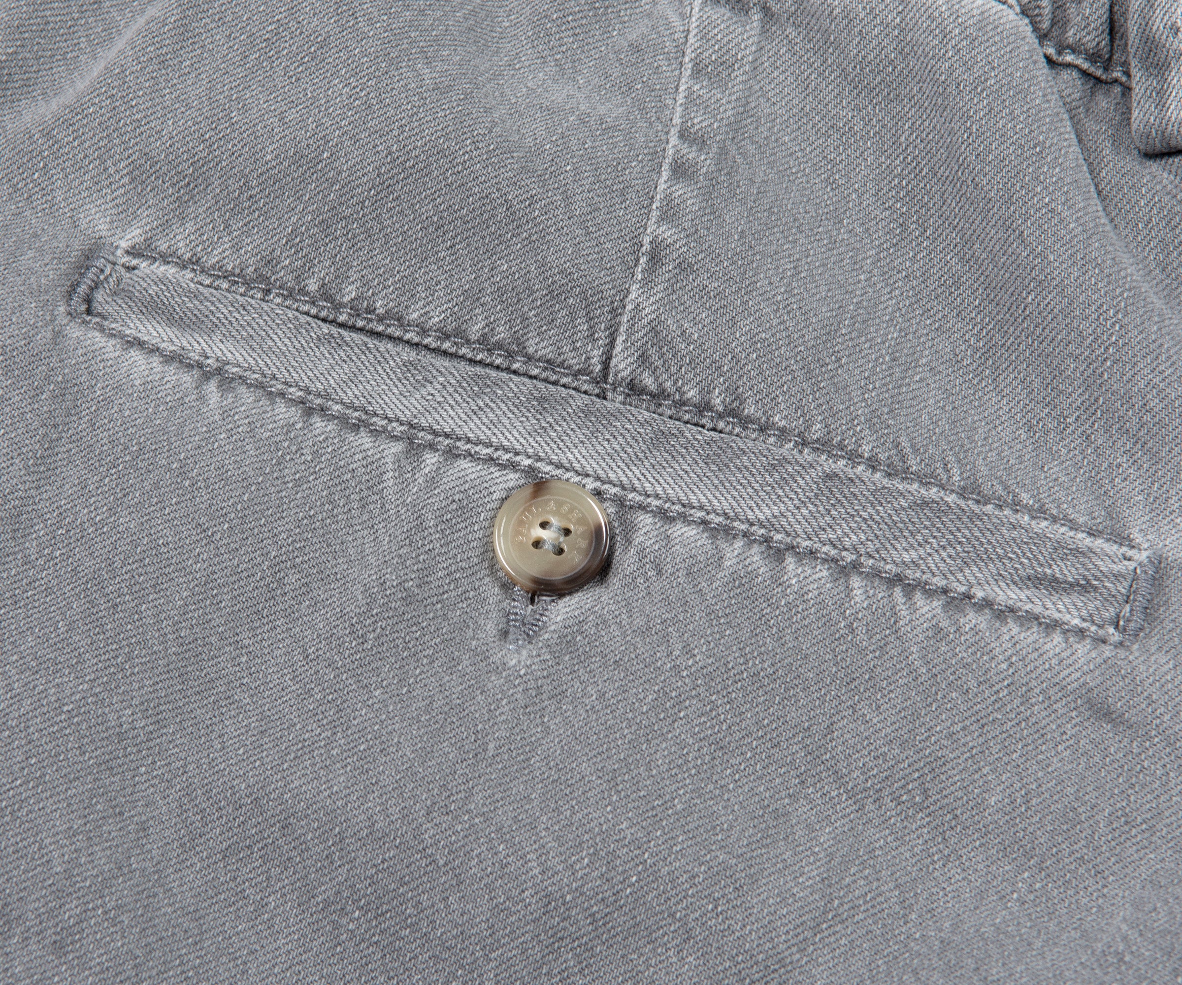 Paul & Shark Grey Soft Drawstring Chinos Washed - Image 3