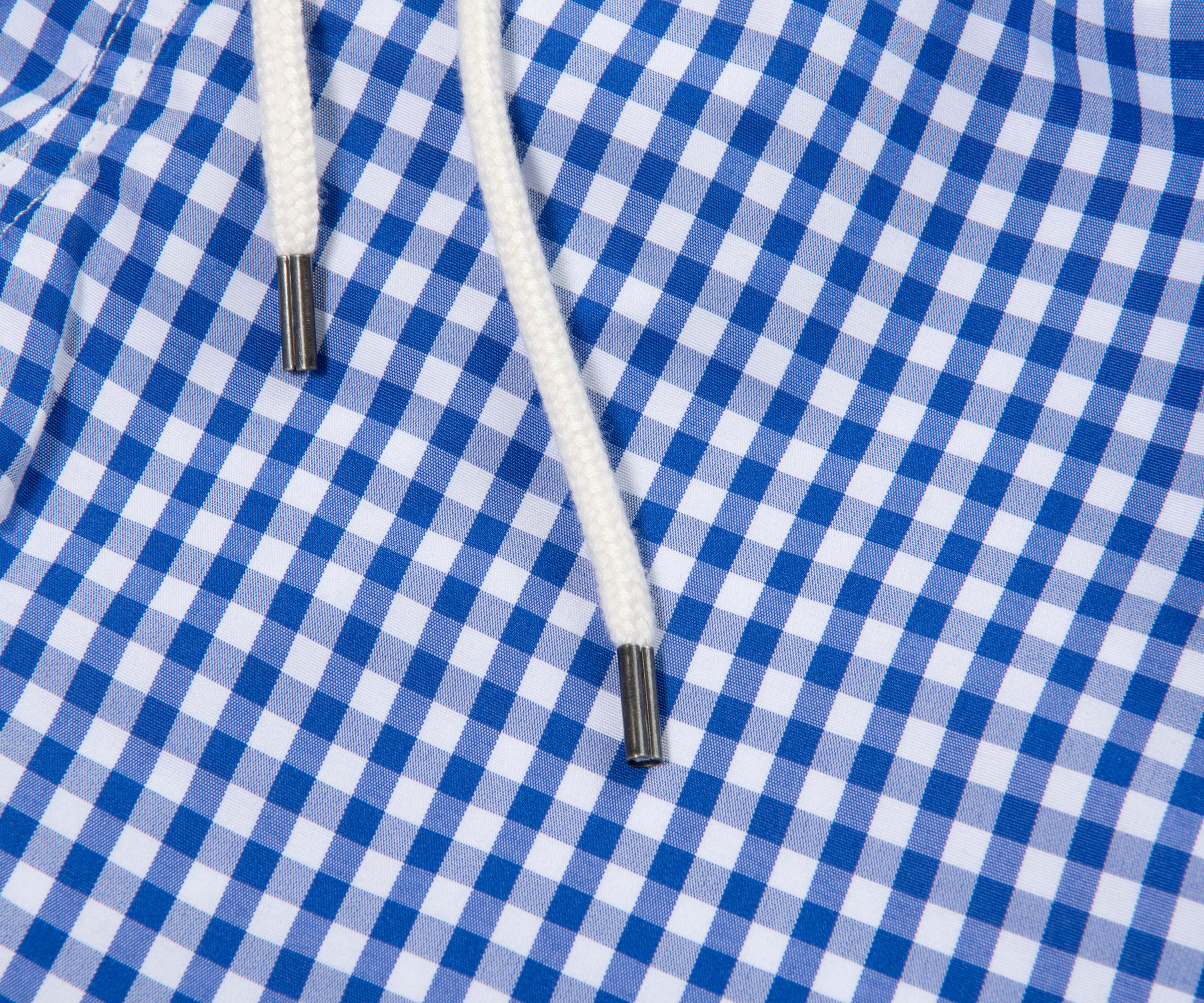 Ralph Lauren Gingham Swim Shorts Blue/White - Image 3
