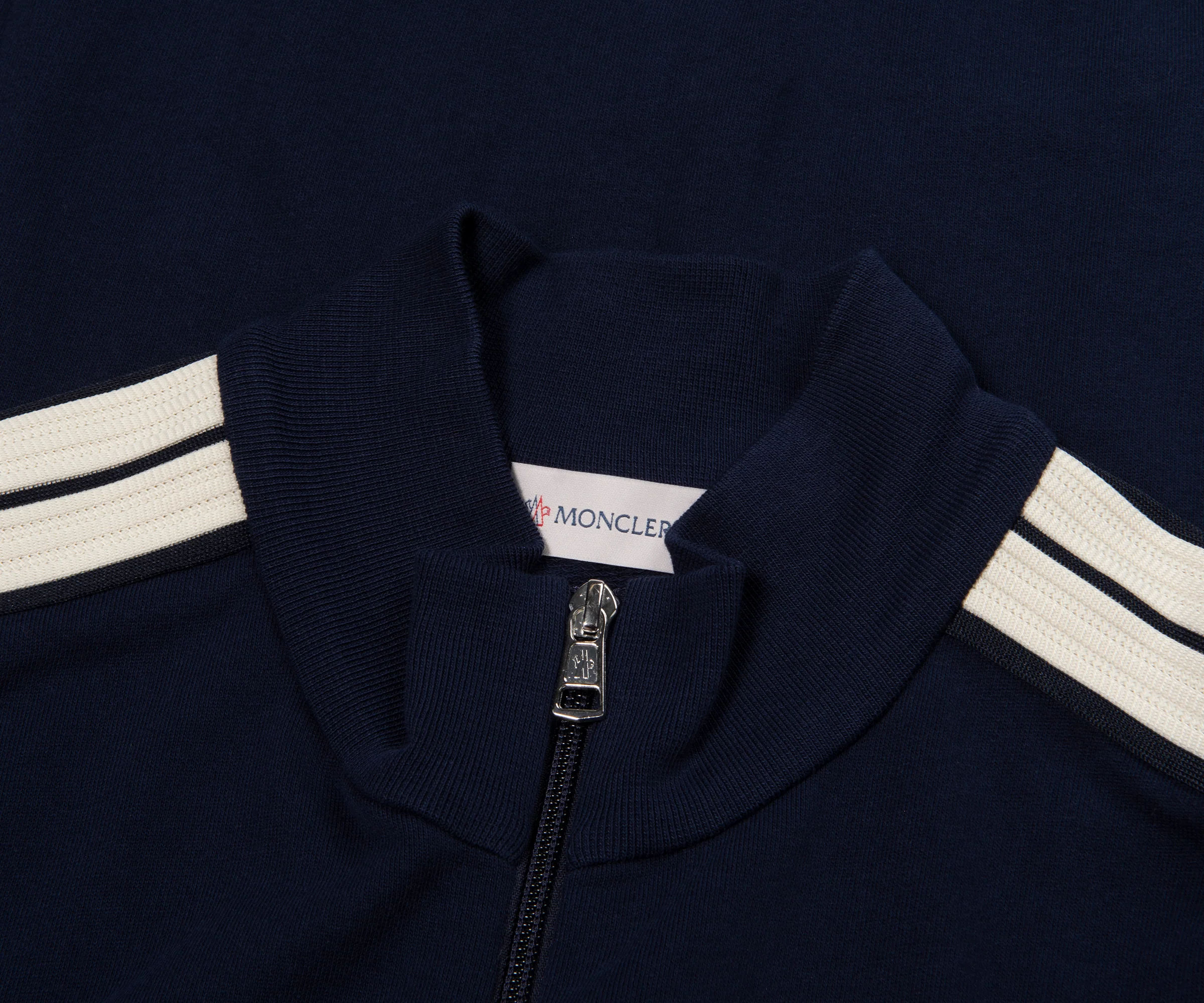 Moncler Arm Stripe Track Top Navy - Image 2