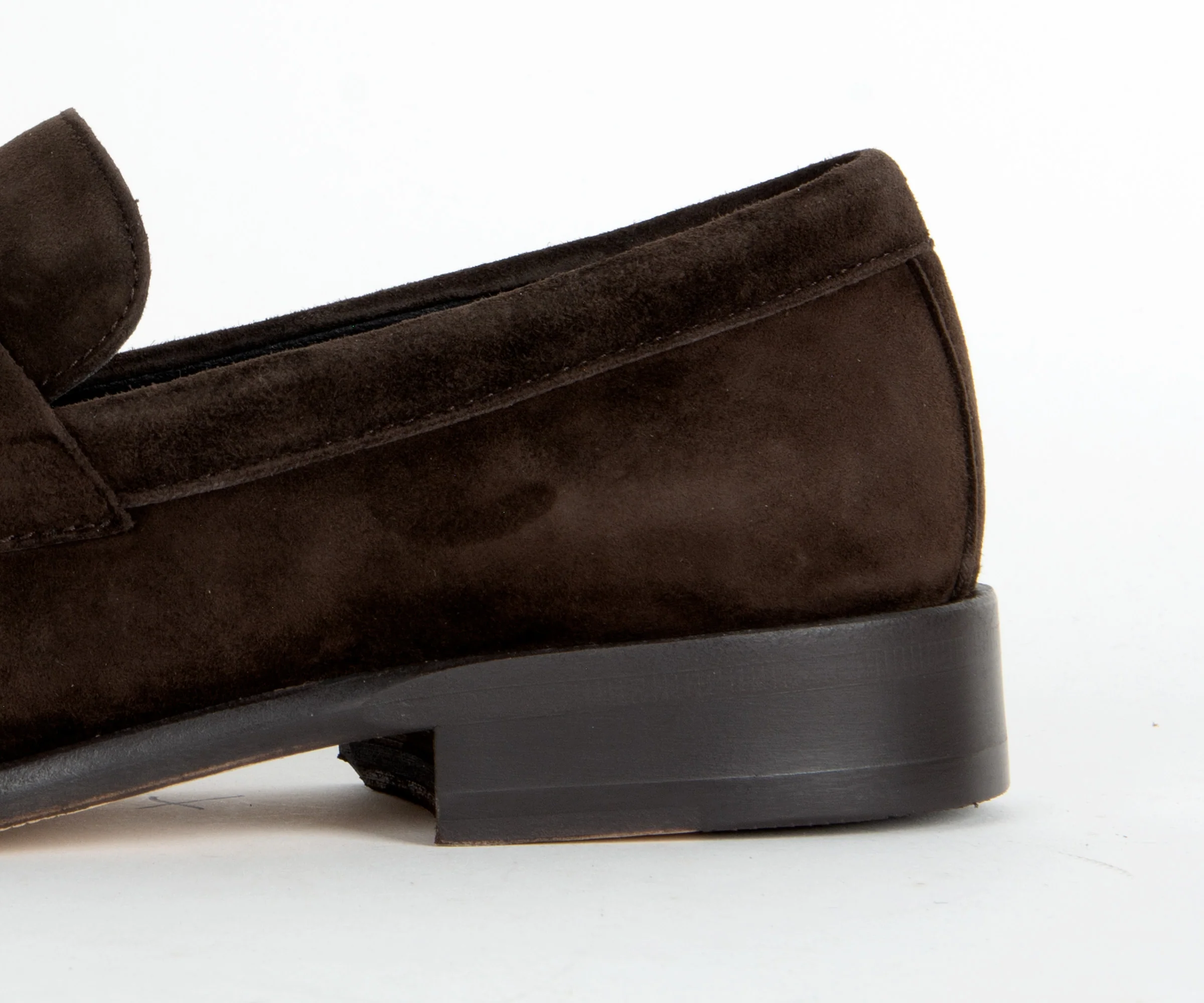 BOSS Limber Suede Penny Loafer Brown - Image 3