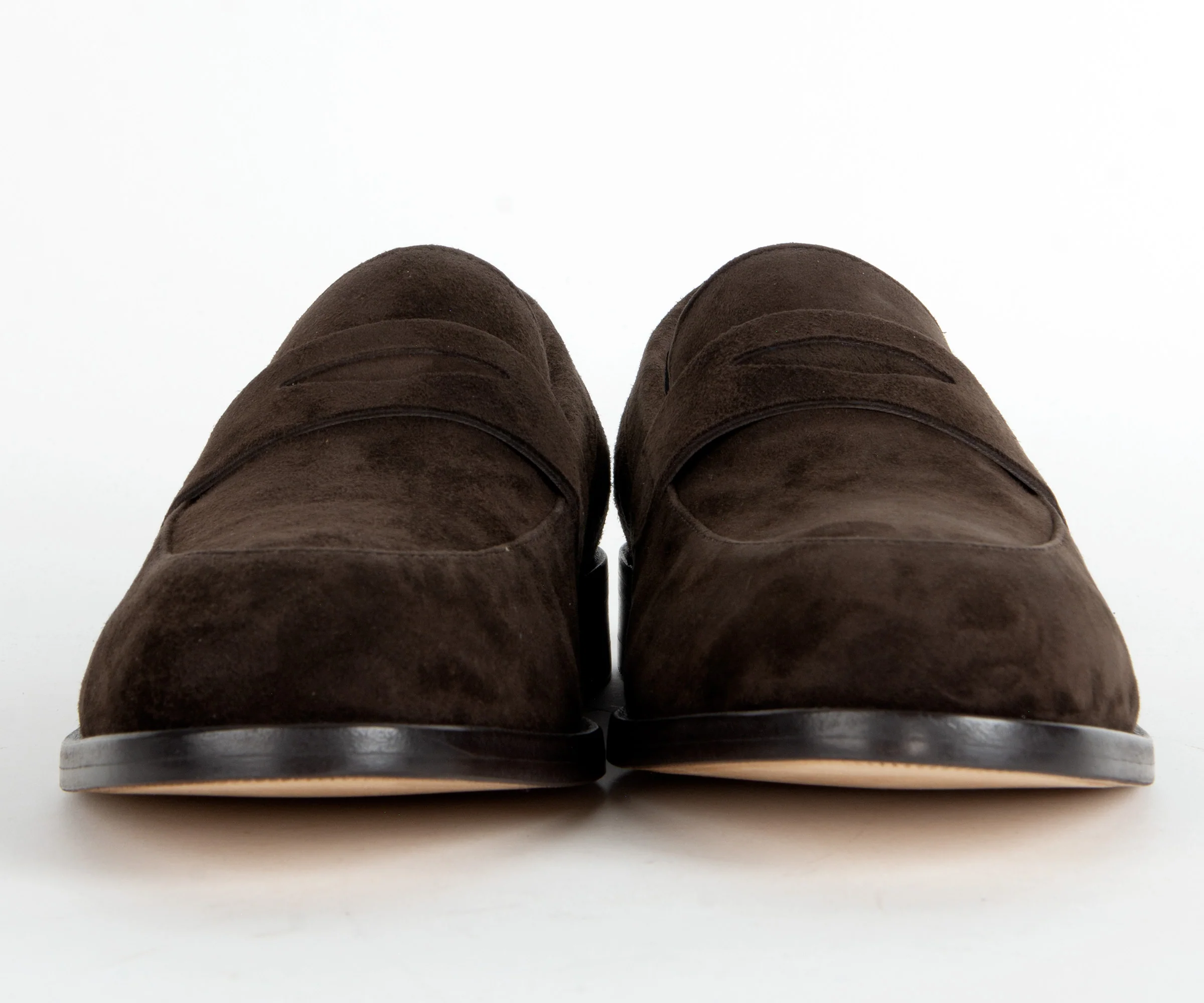 BOSS Limber Suede Penny Loafer Brown - Image 4