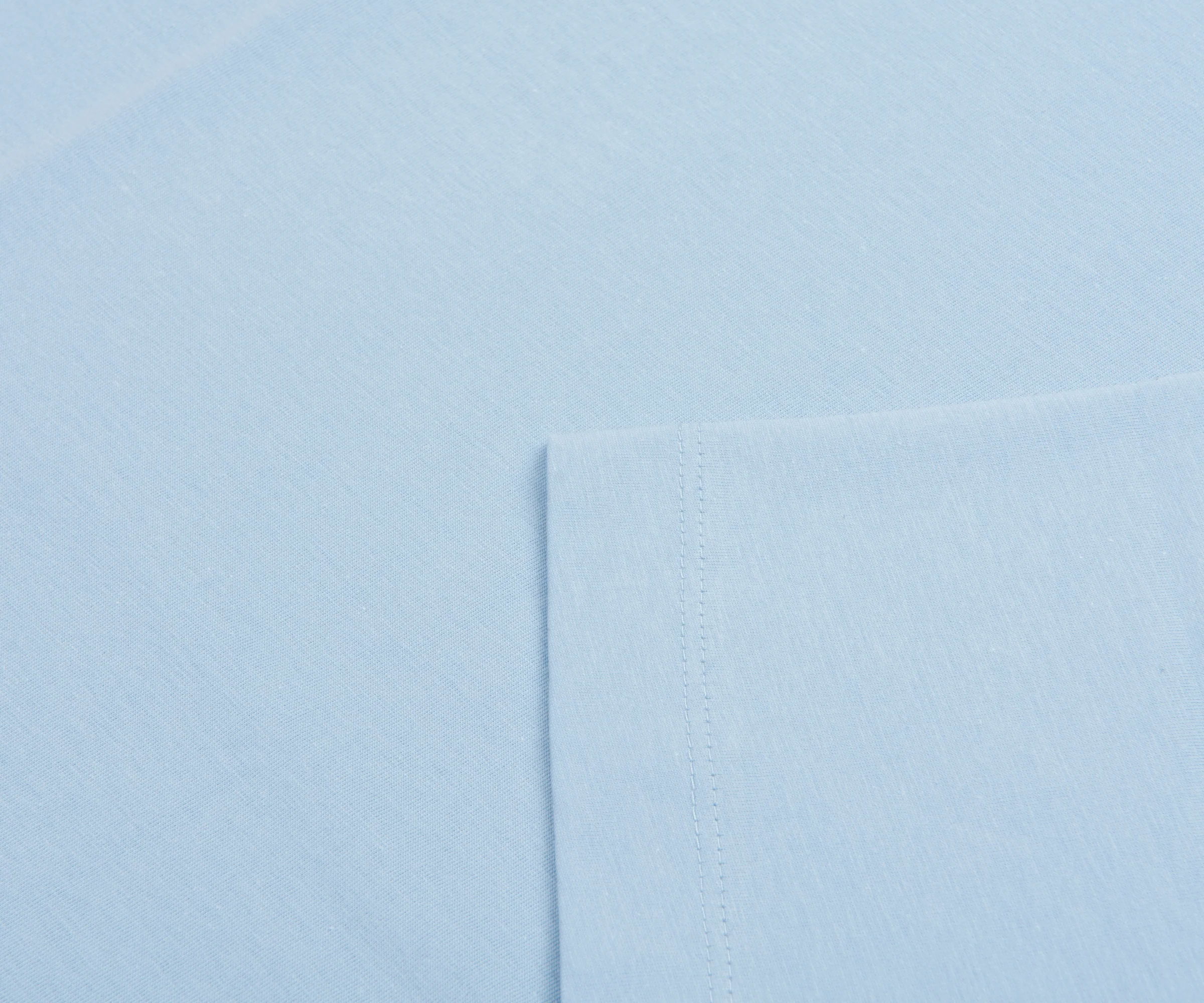 Boss Thompson Plain T-Shirt Sky Blue - Image 4